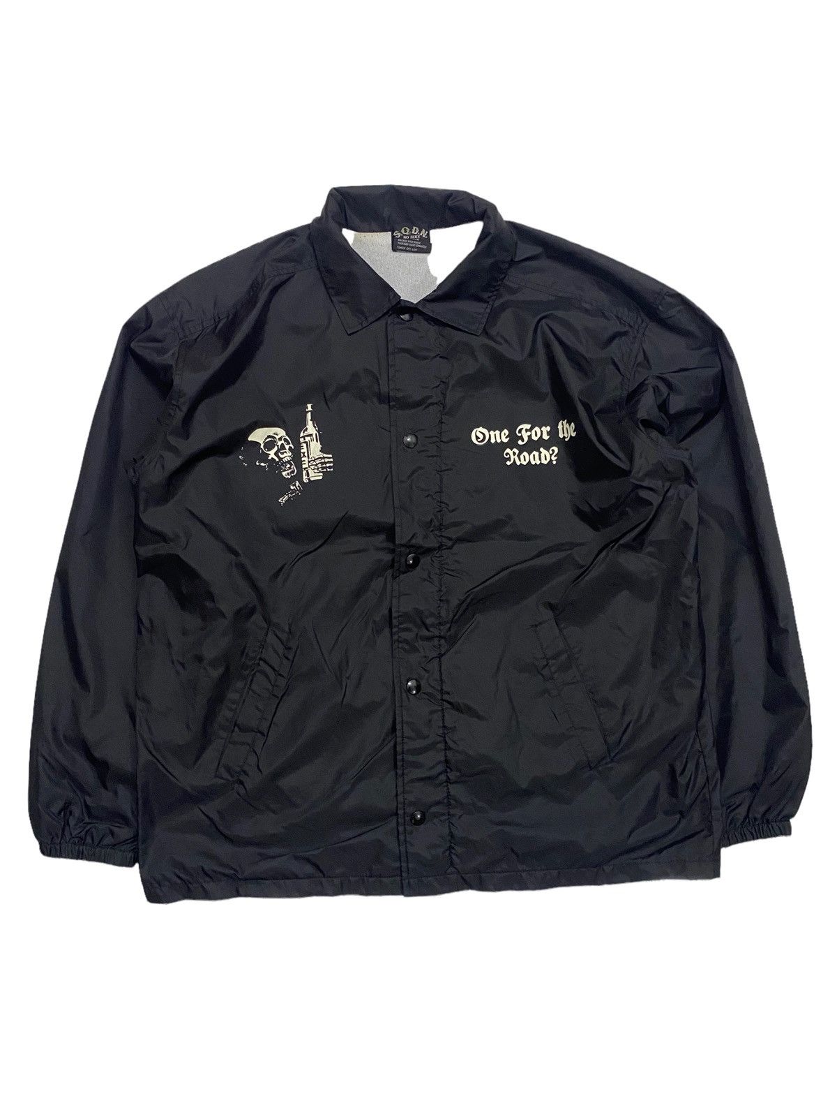 Japanese Brand × Vintage Vintage Skull Squadron Coach Jacket Size US M / EU 48-50 / 2 - 2 Thumbnail