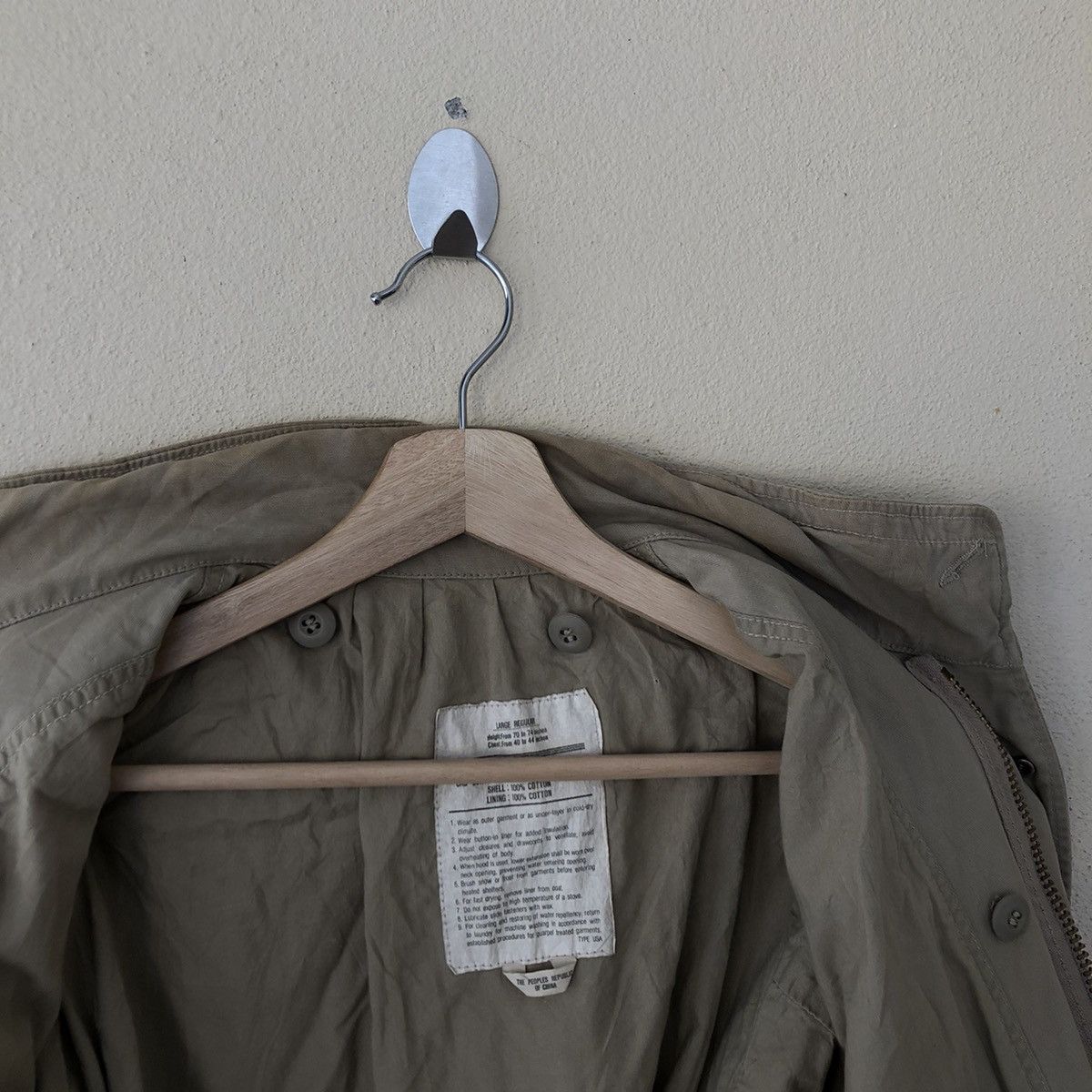 Vintage Vintage 80's Military Us Issue Survival Jacket Size US L / EU 52-54 / 3 - 10 Thumbnail