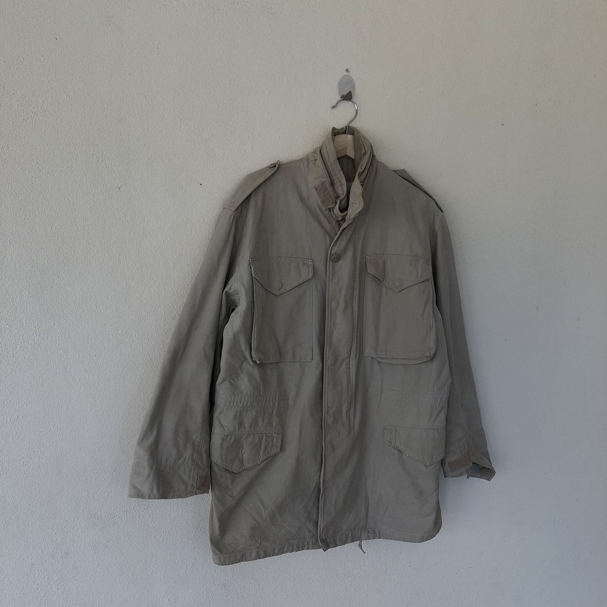 Vintage Vintage 80's Military Us Issue Survival Jacket Size US L / EU 52-54 / 3 - 3 Thumbnail