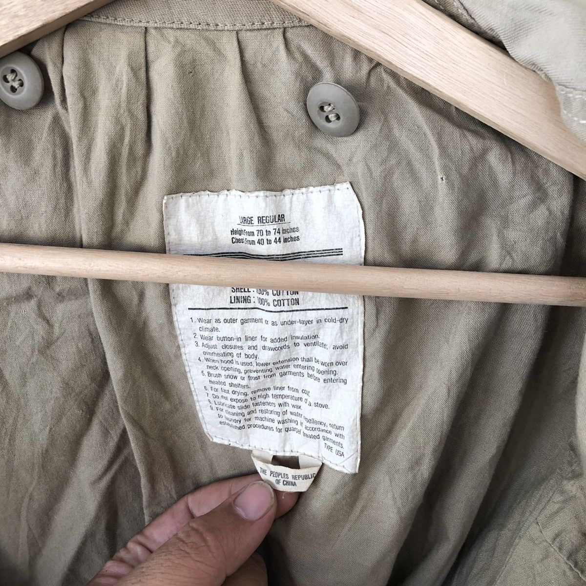 Vintage Vintage 80's Military Us Issue Survival Jacket Size US L / EU 52-54 / 3 - 11 Thumbnail