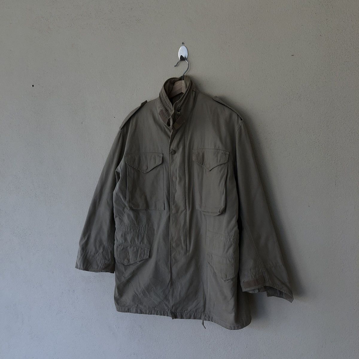 Vintage Vintage 80's Military Us Issue Survival Jacket Size US L / EU 52-54 / 3 - 2 Thumbnail