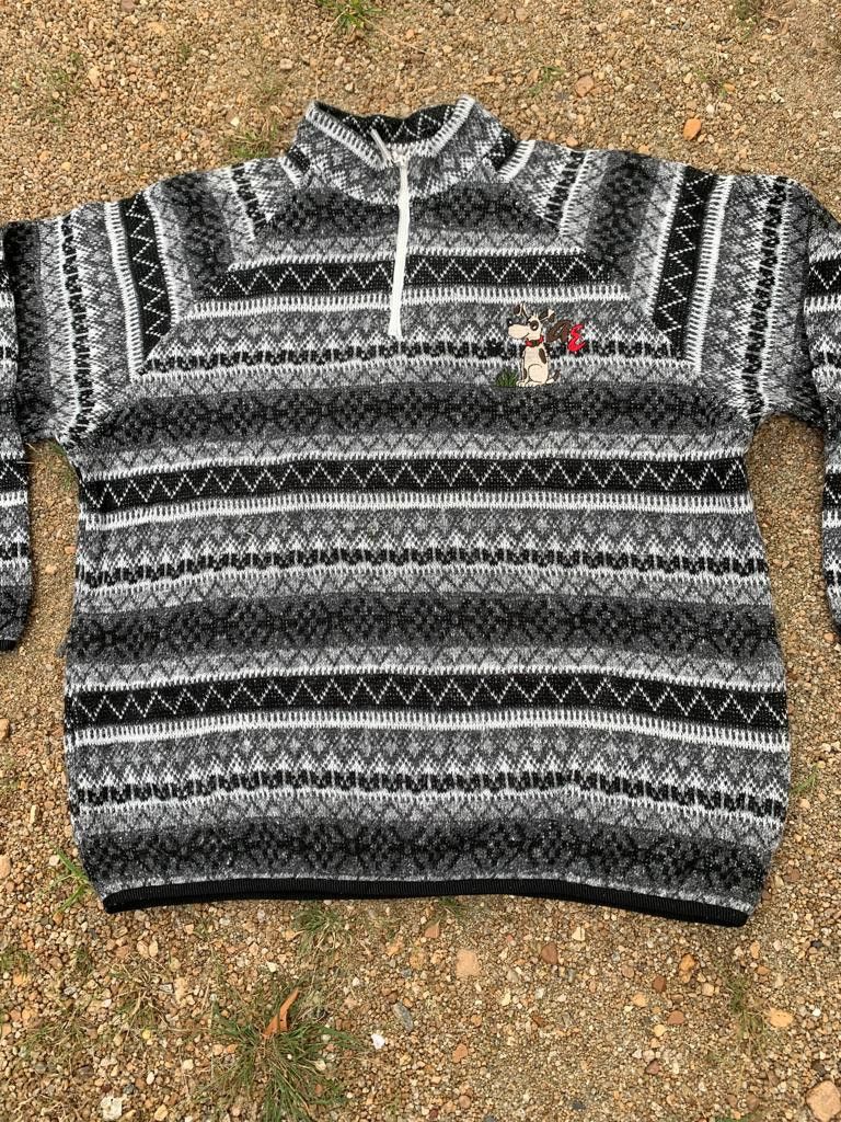 Designer × Japanese Brand × Vintage AETECIO Knitwear Sweatshirt Size US M / EU 48-50 / 2 - 3 Thumbnail