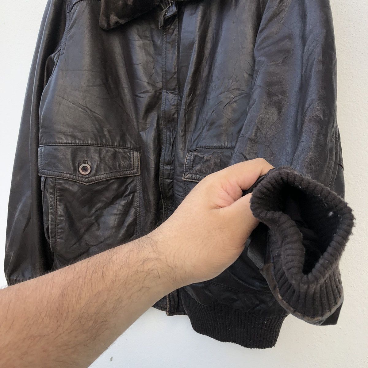 Other MILITARY COLLECTIONS SOFT LEATHER JACKET RIFINITO IN ITALIA Size US L / EU 52-54 / 3 - 5 Thumbnail