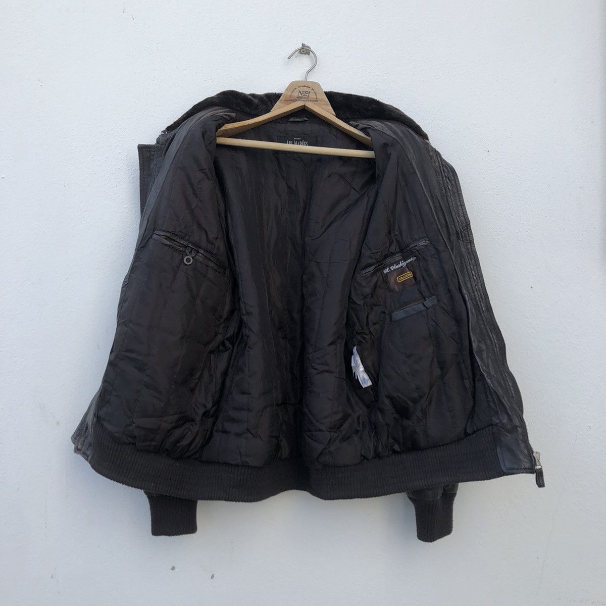 Other MILITARY COLLECTIONS SOFT LEATHER JACKET RIFINITO IN ITALIA Size US L / EU 52-54 / 3 - 7 Thumbnail