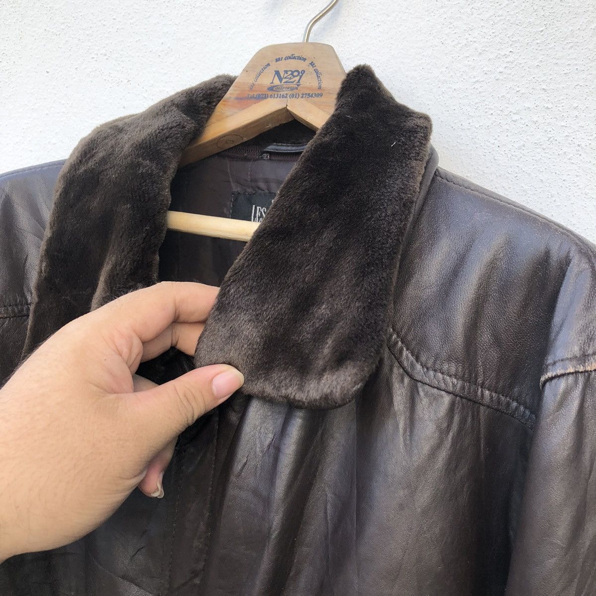 Other MILITARY COLLECTIONS SOFT LEATHER JACKET RIFINITO IN ITALIA Size US L / EU 52-54 / 3 - 4 Thumbnail