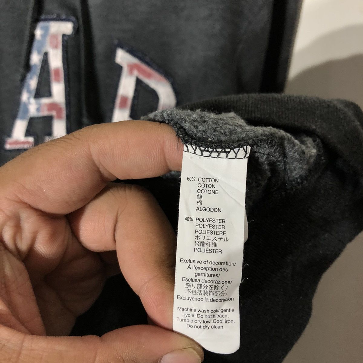 Gap GAP HOODIE EMBROIDERY USA FLAG BIG LOGO Size US M / EU 48-50 / 2 - 7 Thumbnail