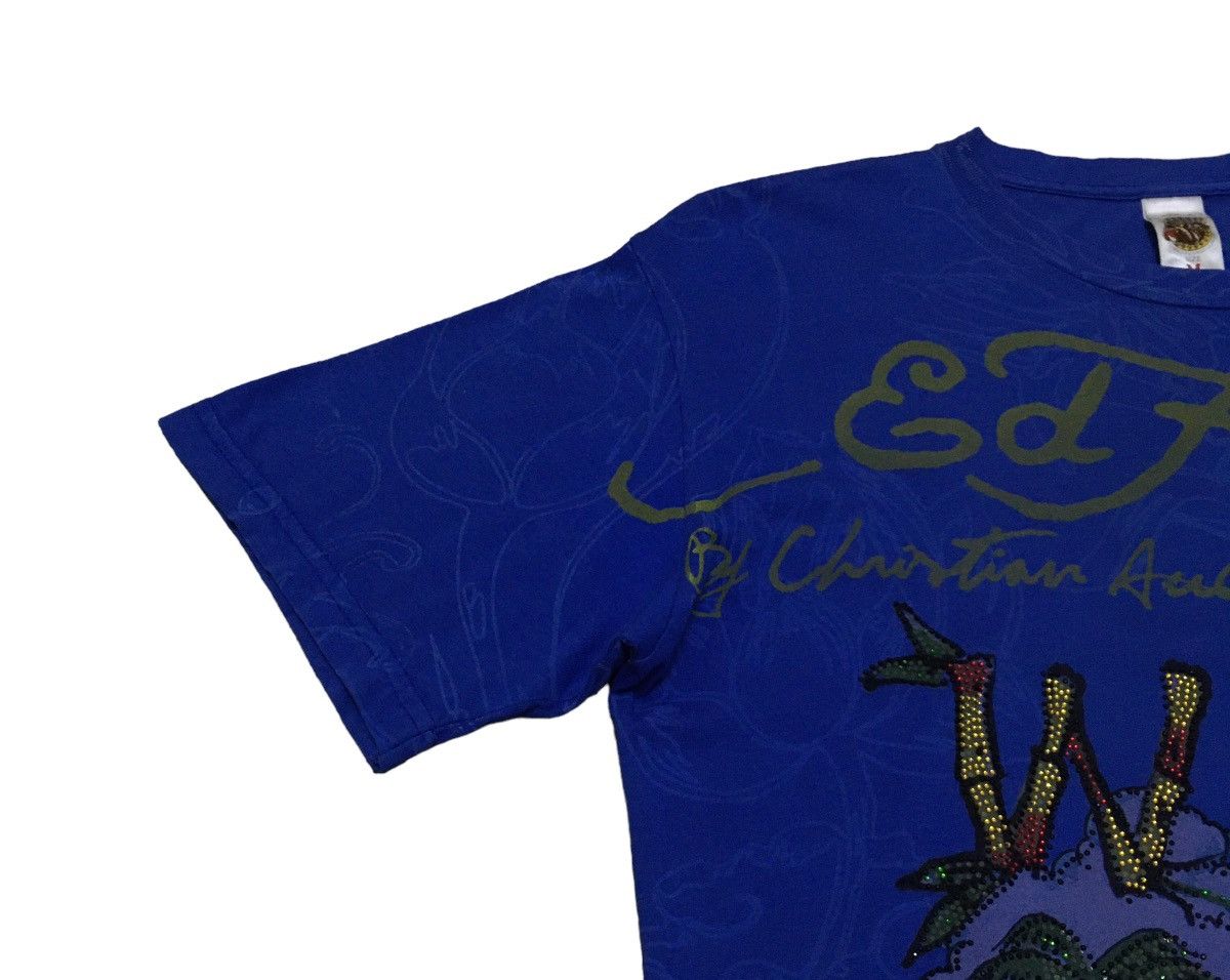Ed Hardy Rare Design Vintage Ed Hardy Full Print T-shirt 2000s Size US M / EU 48-50 / 2 - 4 Thumbnail