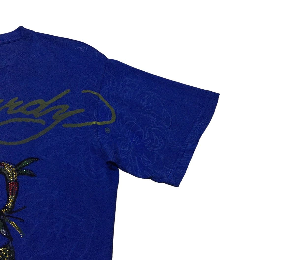 Ed Hardy Rare Design Vintage Ed Hardy Full Print T-shirt 2000s Size US M / EU 48-50 / 2 - 5 Thumbnail