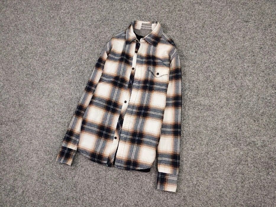 Flannel Vintage Flannel Shirt Travis Scott Style Size US S / EU 44-46 / 1 - 5 Thumbnail