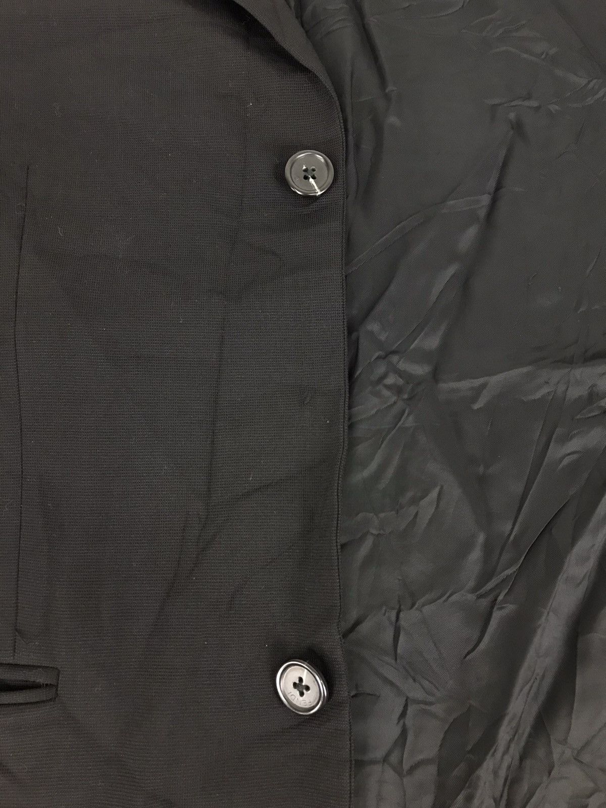 Fendi Vintage Fendi Italy Luxury Blazer Coat Jacket Button Style Size 38L - 11 Thumbnail
