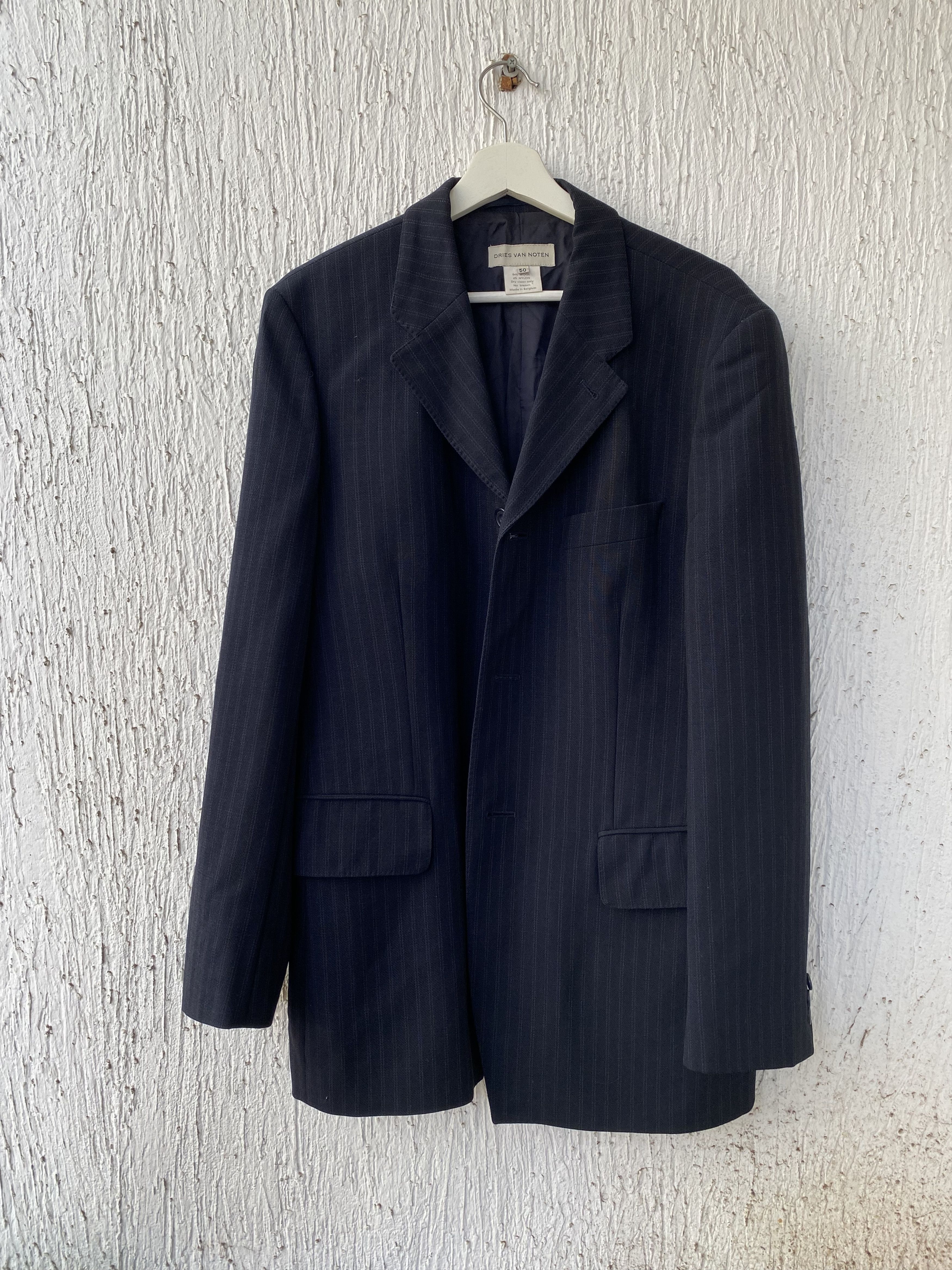 Dries Van Noten oversized stripe blazer Size US M / EU 48-50 / 2 - 1 Thumbnail