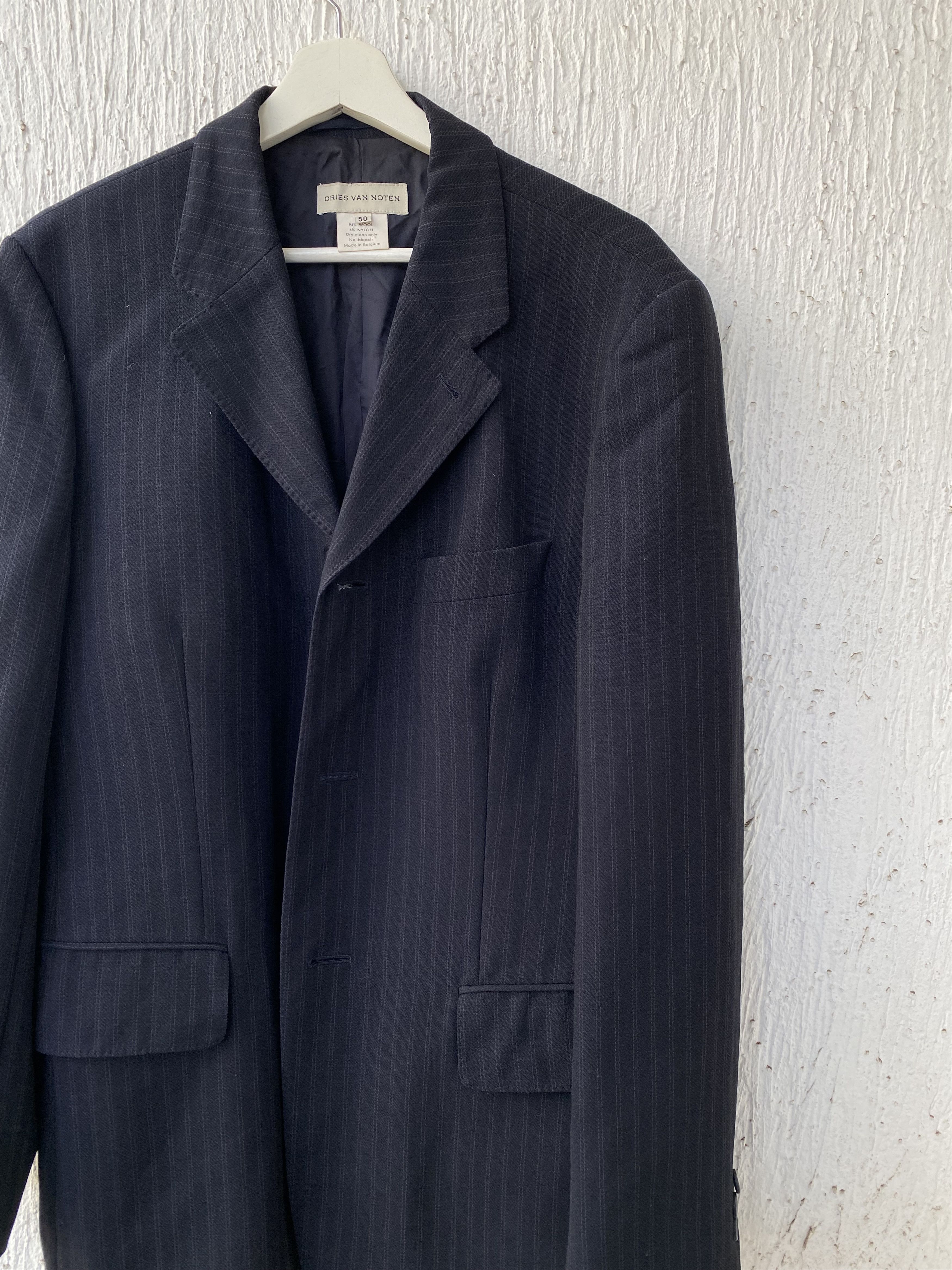 Dries Van Noten oversized stripe blazer Size US M / EU 48-50 / 2 - 2 Thumbnail
