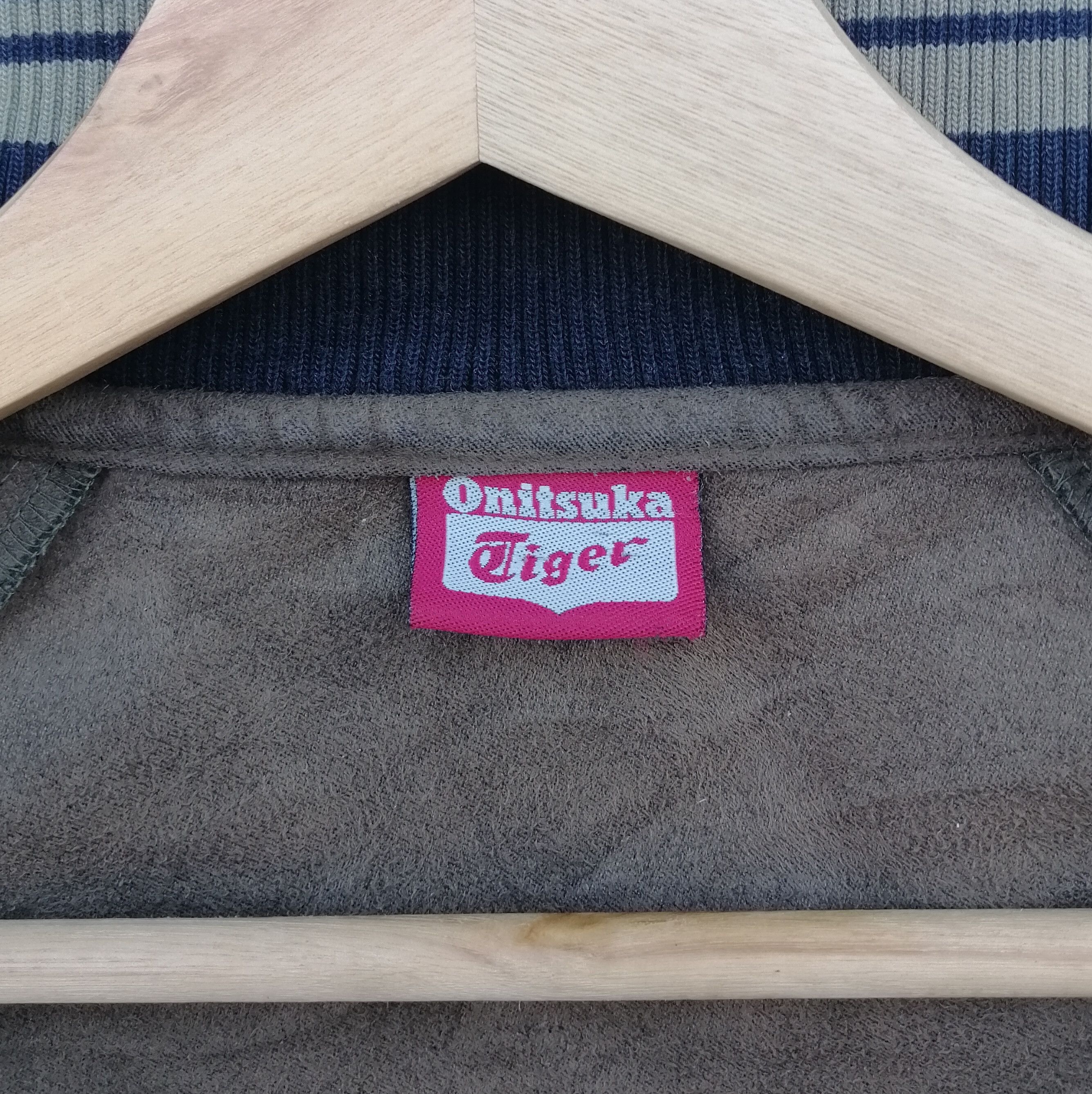 Onitsuka Tiger Vintage Onitsuka Tiger Jacket Sweater Zip Up Size US M / EU 48-50 / 2 - 15 Thumbnail