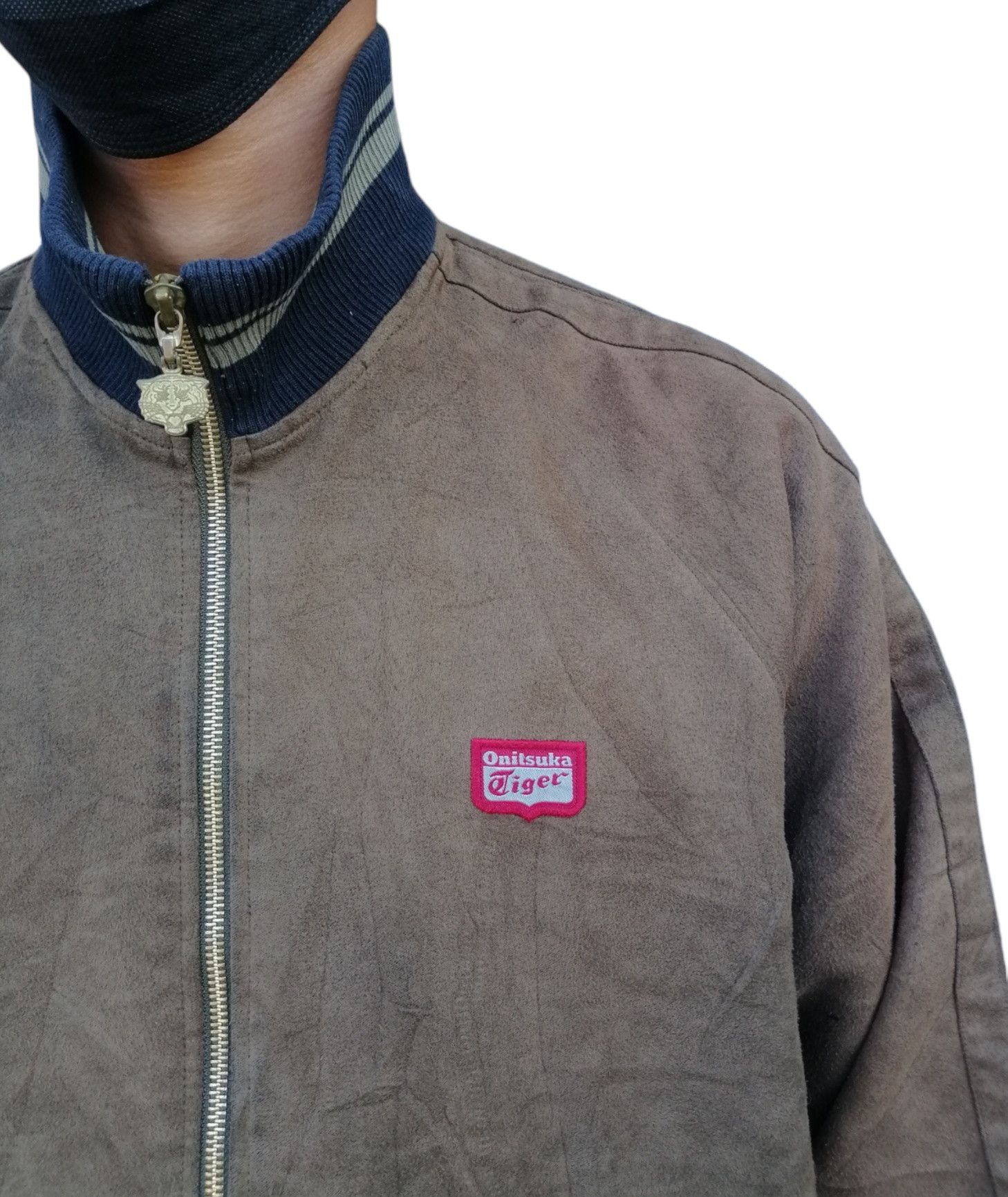 Onitsuka Tiger Vintage Onitsuka Tiger Jacket Sweater Zip Up Size US M / EU 48-50 / 2 - 6 Thumbnail