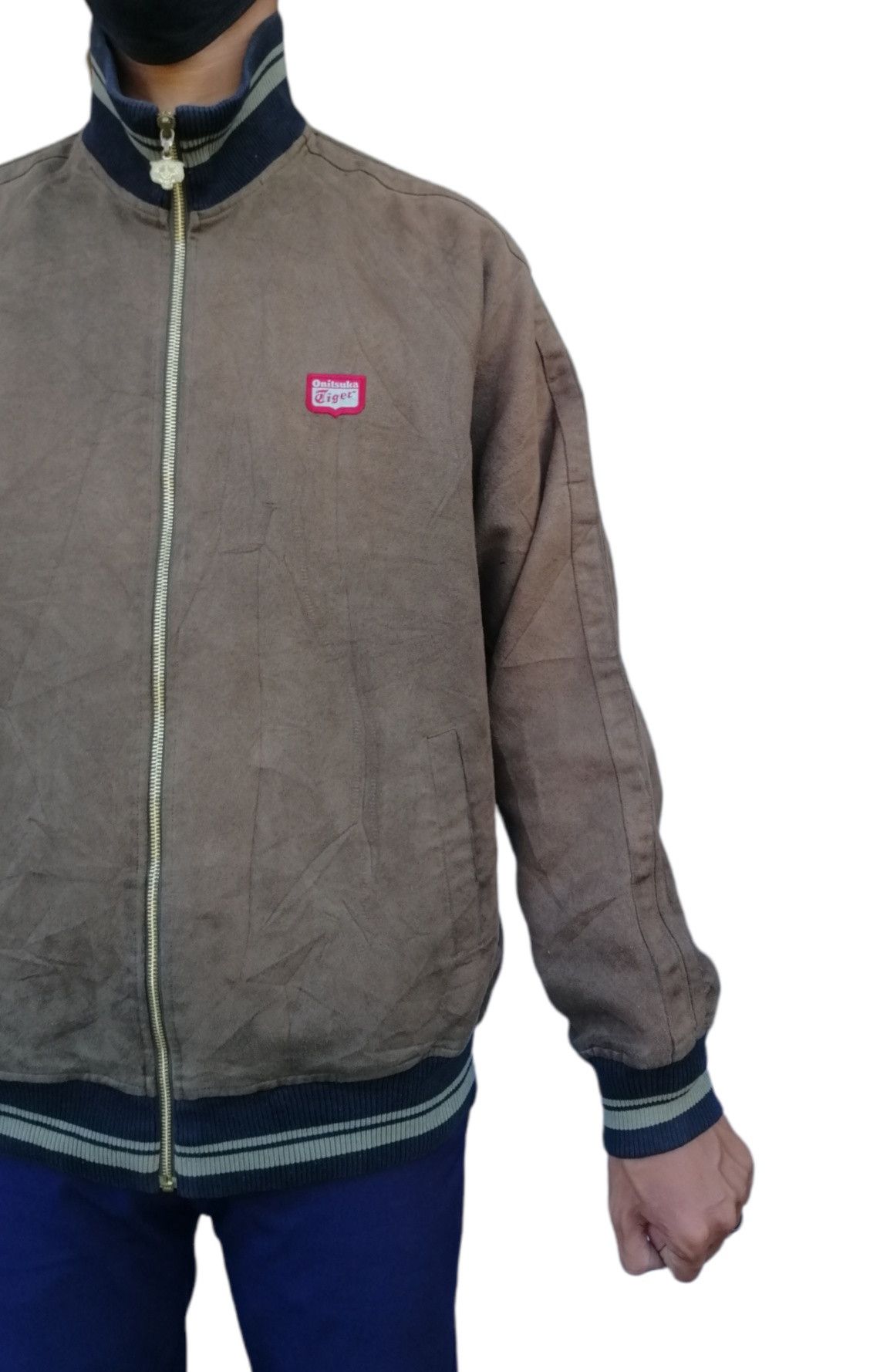 Onitsuka Tiger Vintage Onitsuka Tiger Jacket Sweater Zip Up Size US M / EU 48-50 / 2 - 4 Thumbnail