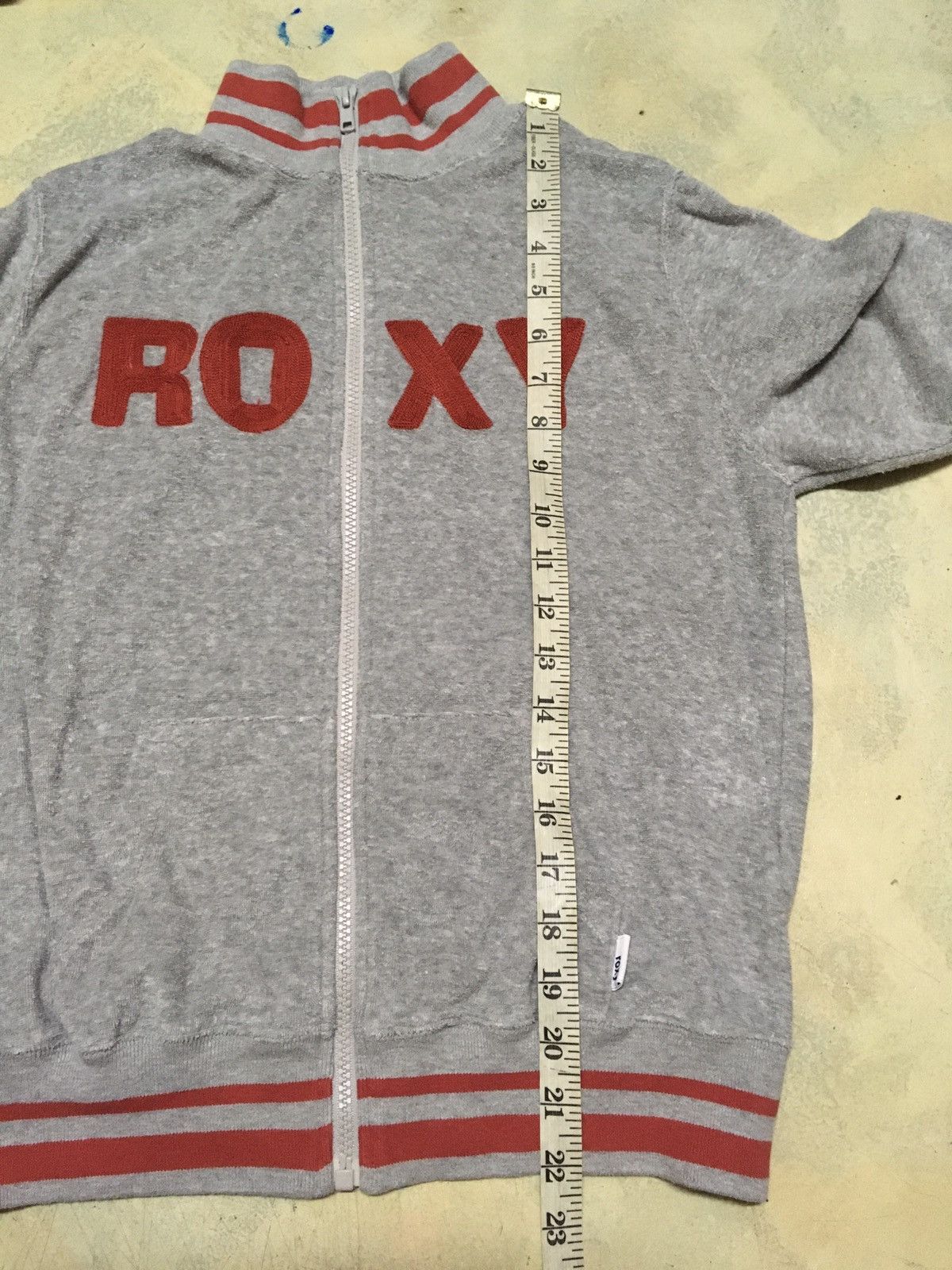 Japanese Brand × Vintage Japanese Brand Roxy Sweater Jacket Zipper Size US XS / EU 42 / 0 - 8 Thumbnail