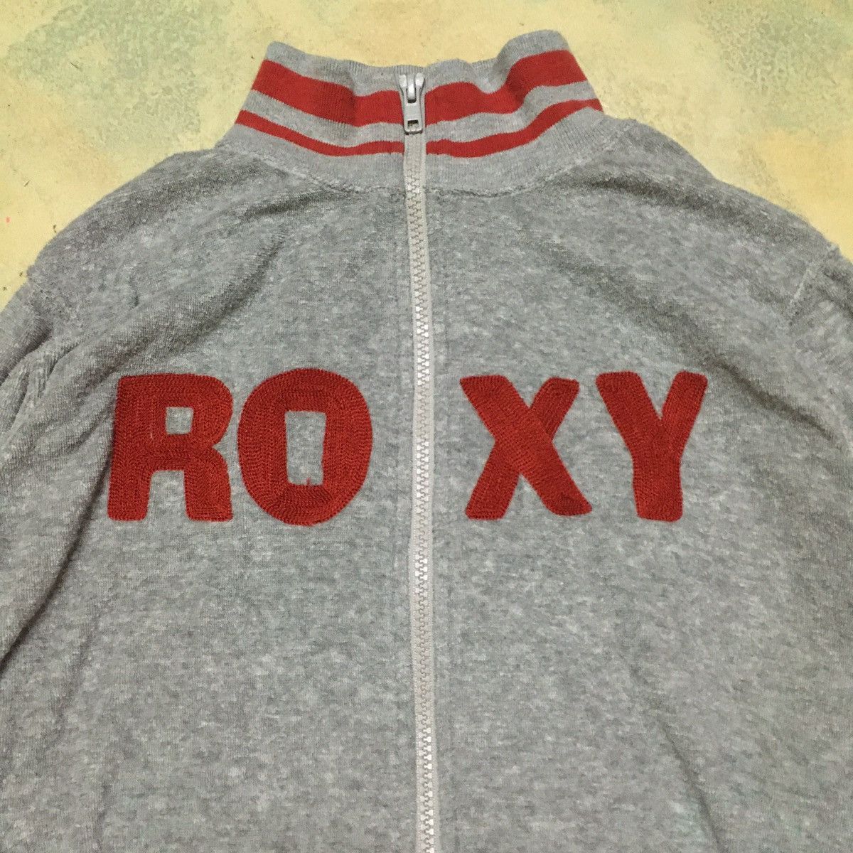Japanese Brand × Vintage Japanese Brand Roxy Sweater Jacket Zipper Size US XS / EU 42 / 0 - 2 Thumbnail