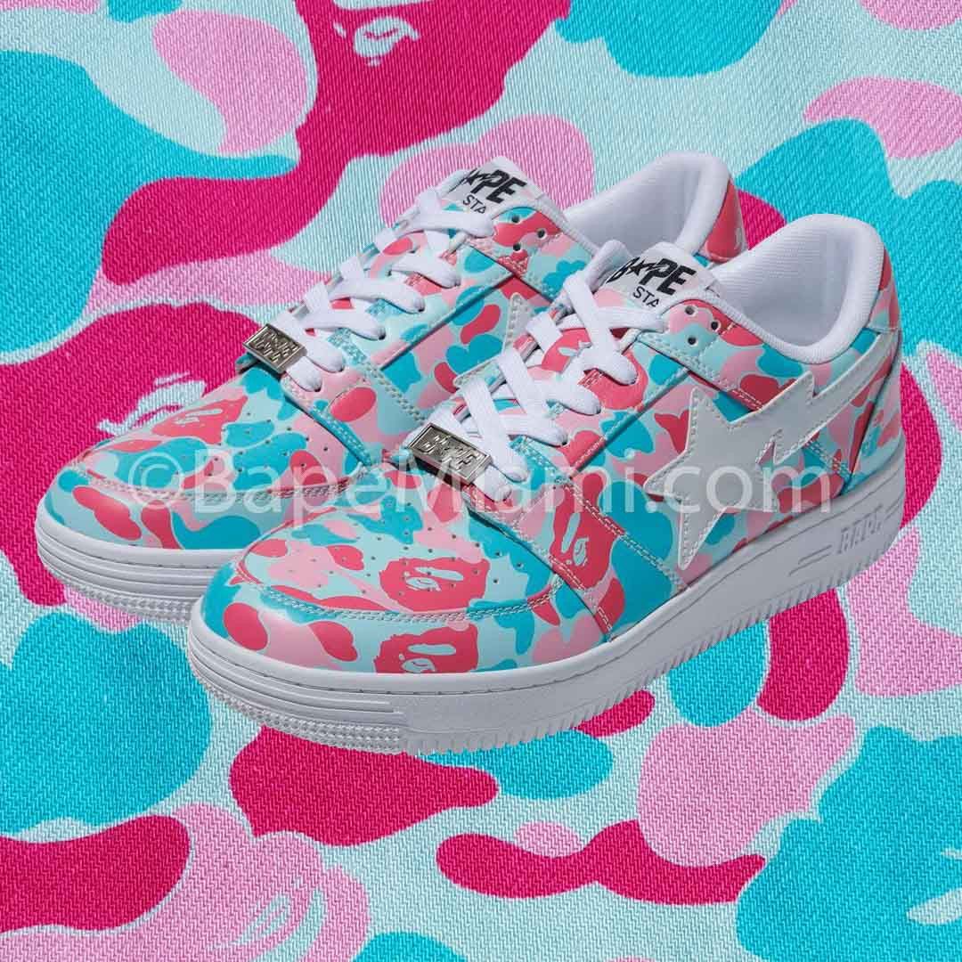DS Bape Exclusive Anniversary Miami Camo Bapesta