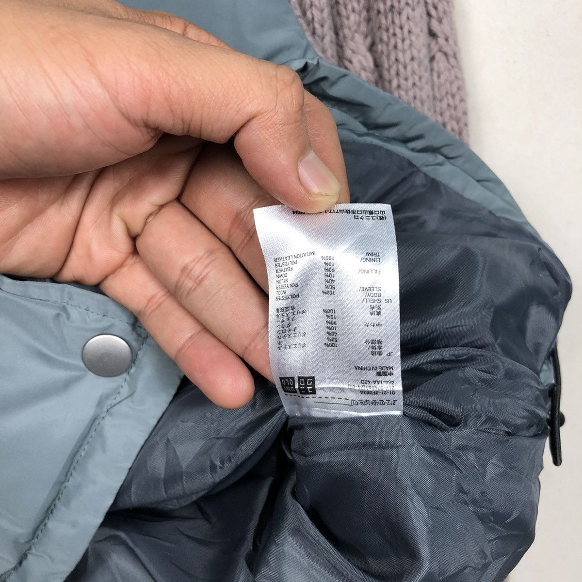 Undercover Undercover Uniqlo Puffer Down Jacket Knitted Sleeve Size US M / EU 48-50 / 2 - 10 Thumbnail