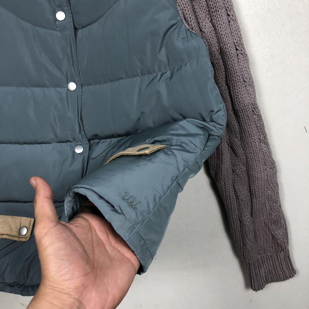 Undercover Undercover Uniqlo Puffer Down Jacket Knitted Sleeve Size US M / EU 48-50 / 2 - 8 Thumbnail