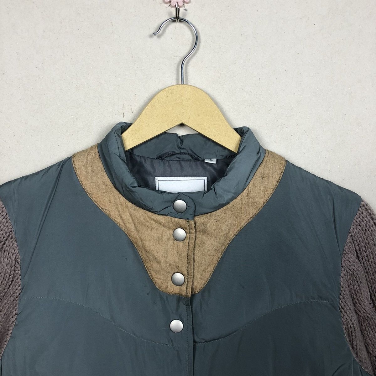 Undercover Undercover Uniqlo Puffer Down Jacket Knitted Sleeve Size US M / EU 48-50 / 2 - 7 Thumbnail
