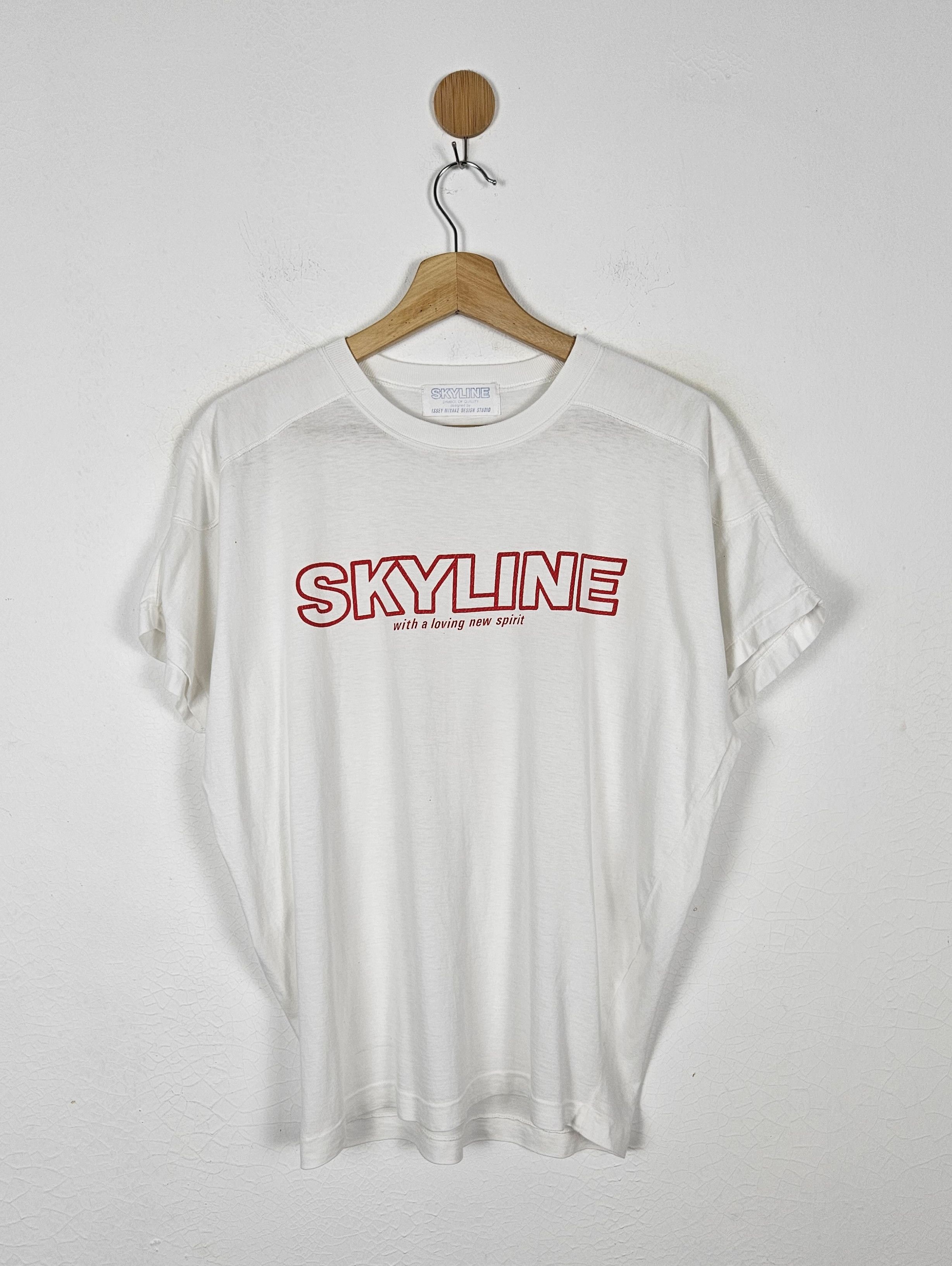 image of Issey Miyake Skyline Shirt in White, Men's (Size Large)
