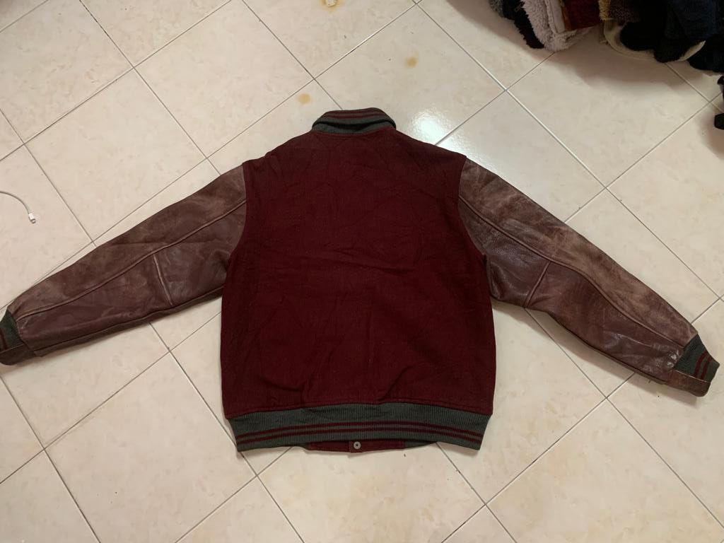 Macbeth Vintage Macbeth Varsity Jacket sleeve Leather Size US L / EU 52-54 / 3 - 4 Thumbnail