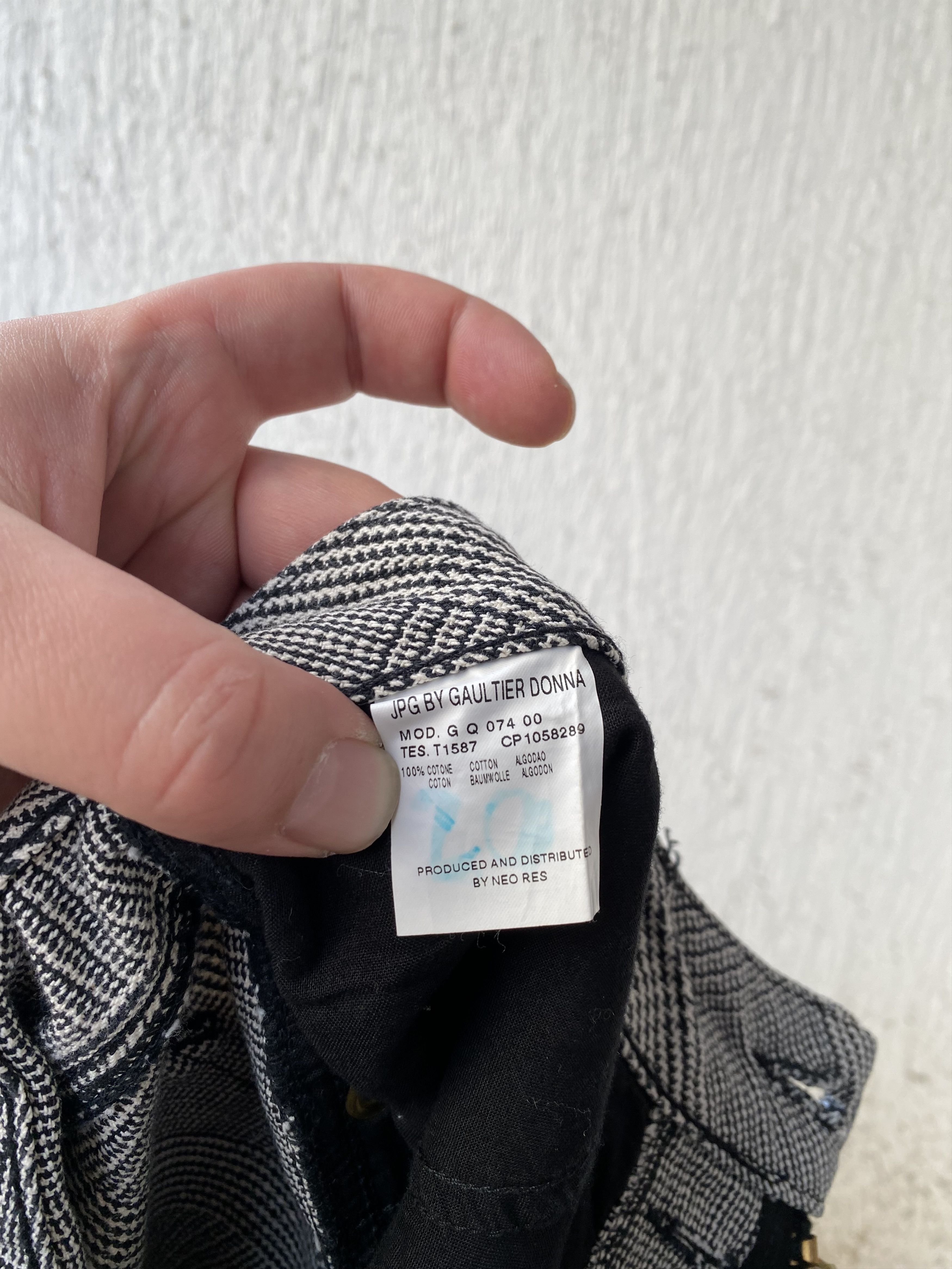 Jean Paul Gaultier exposed zipper pant Size US 29 - 8 Thumbnail