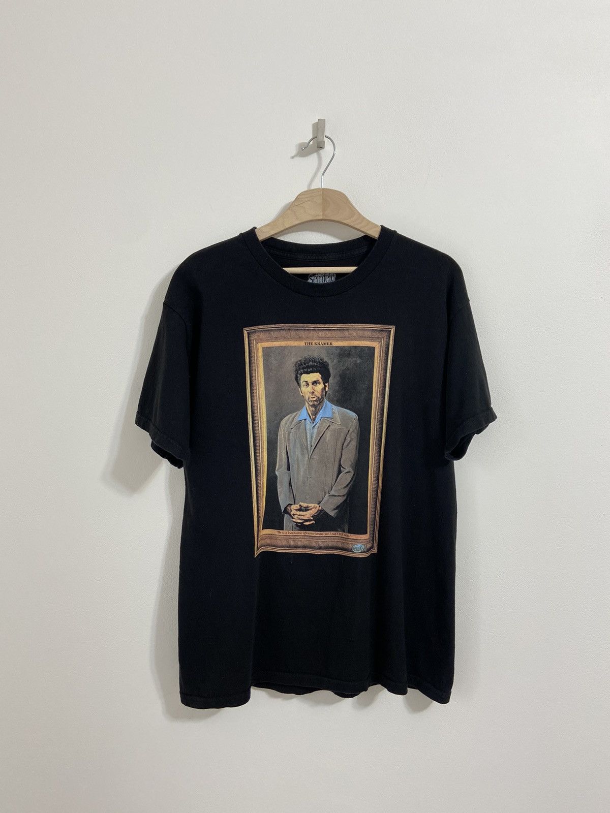 Vintage Vintage The Kramer Seinfeld Portrait T Shirt Size US L / EU 52-54 / 3 - 1 Thumbnail