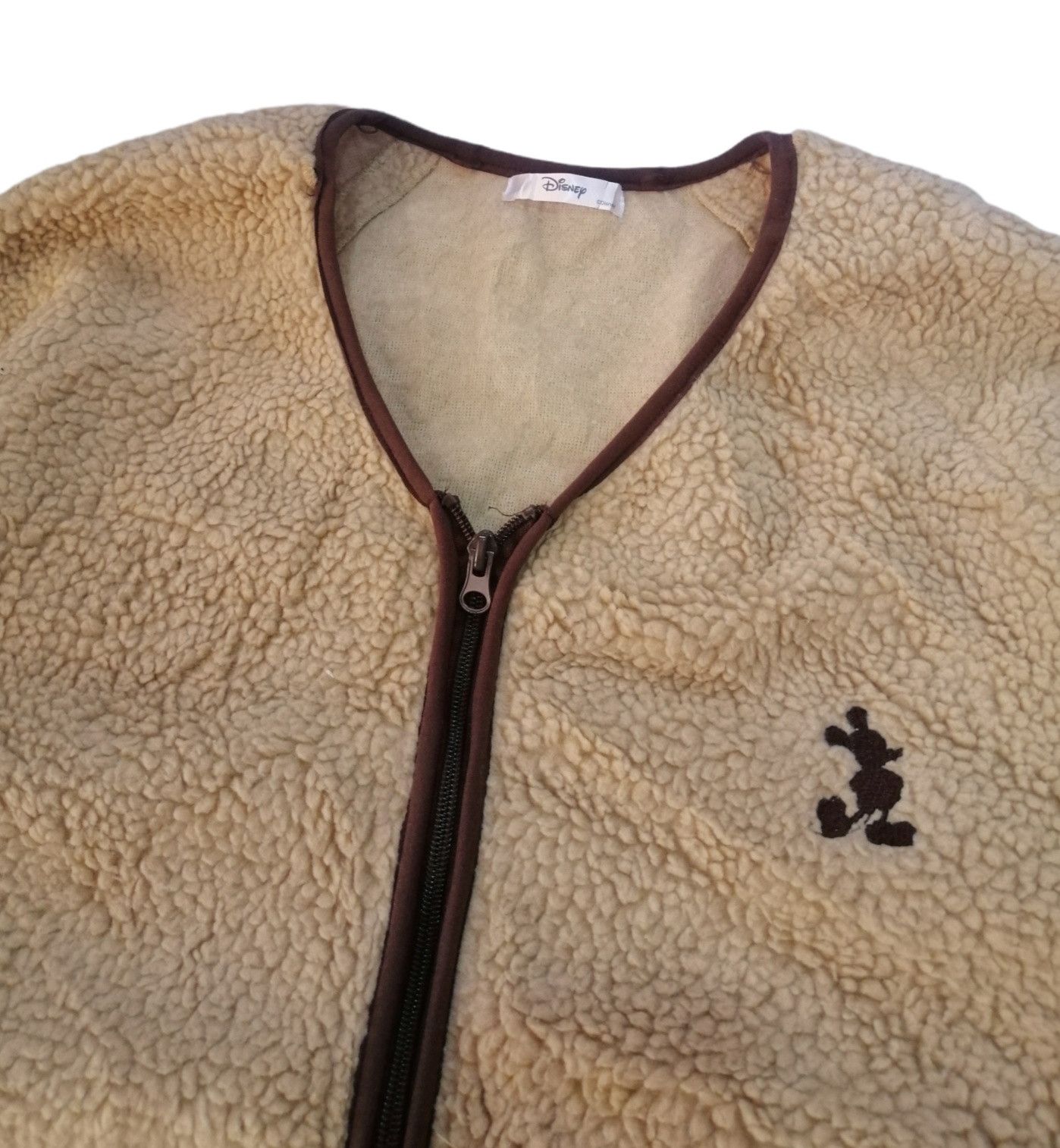 Disney × Mickey Mouse Mickey mouse Disney Deep Pile Fleece Jacket Size US M / EU 48-50 / 2 - 6 Thumbnail