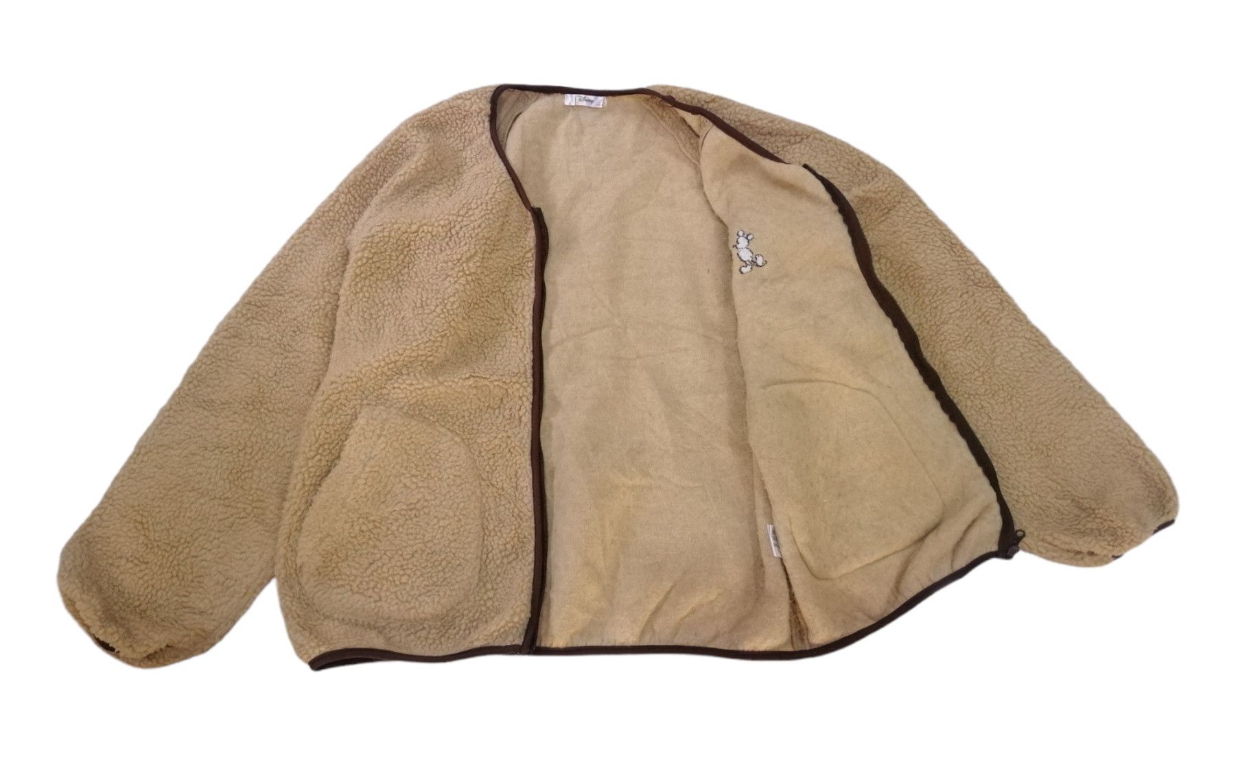 Disney × Mickey Mouse Mickey mouse Disney Deep Pile Fleece Jacket Size US M / EU 48-50 / 2 - 10 Thumbnail