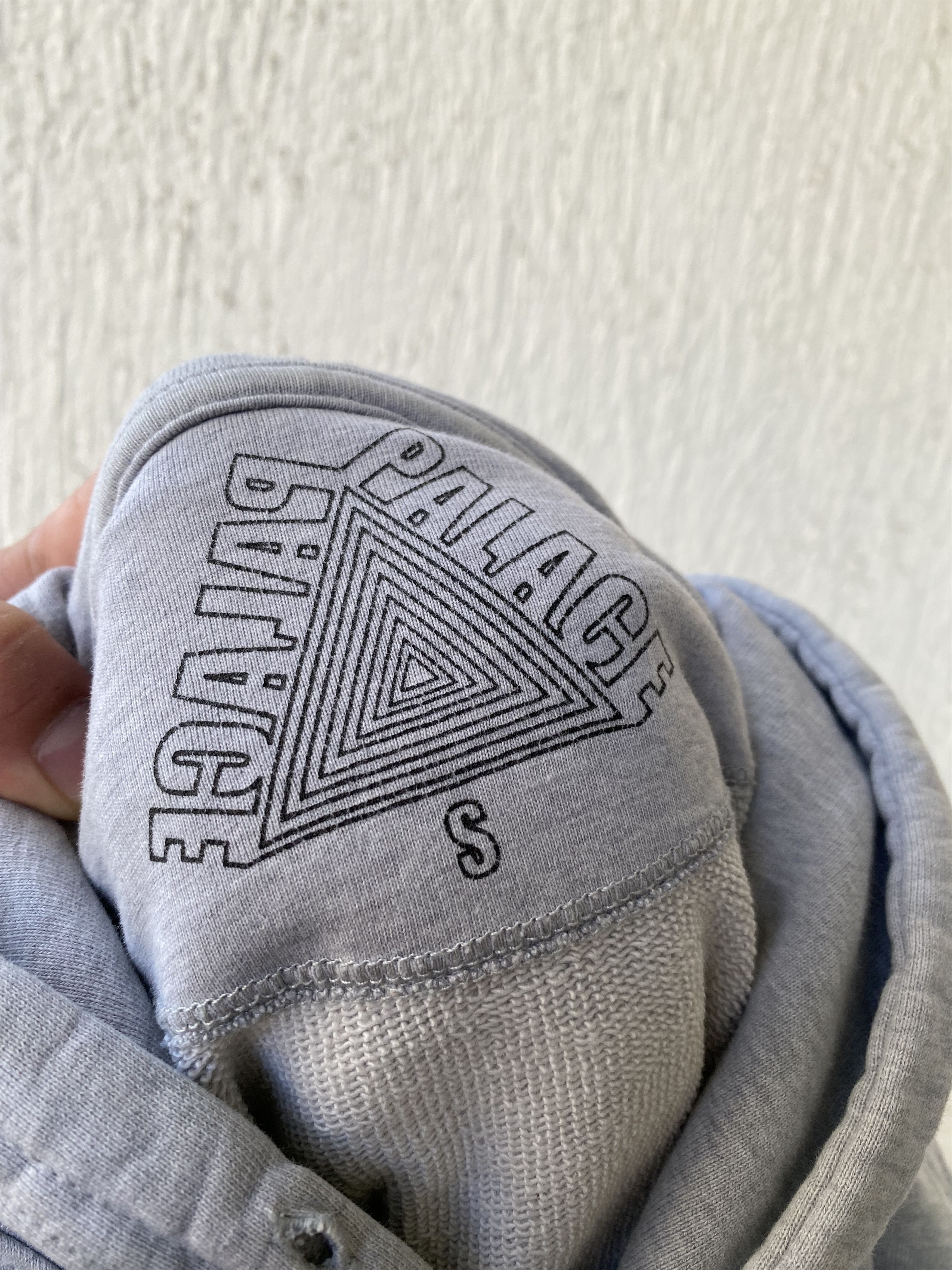 Palace FW18 Tri-Wobble Hood Grey Marl Size US S / EU 44-46 / 1 - 6 Thumbnail