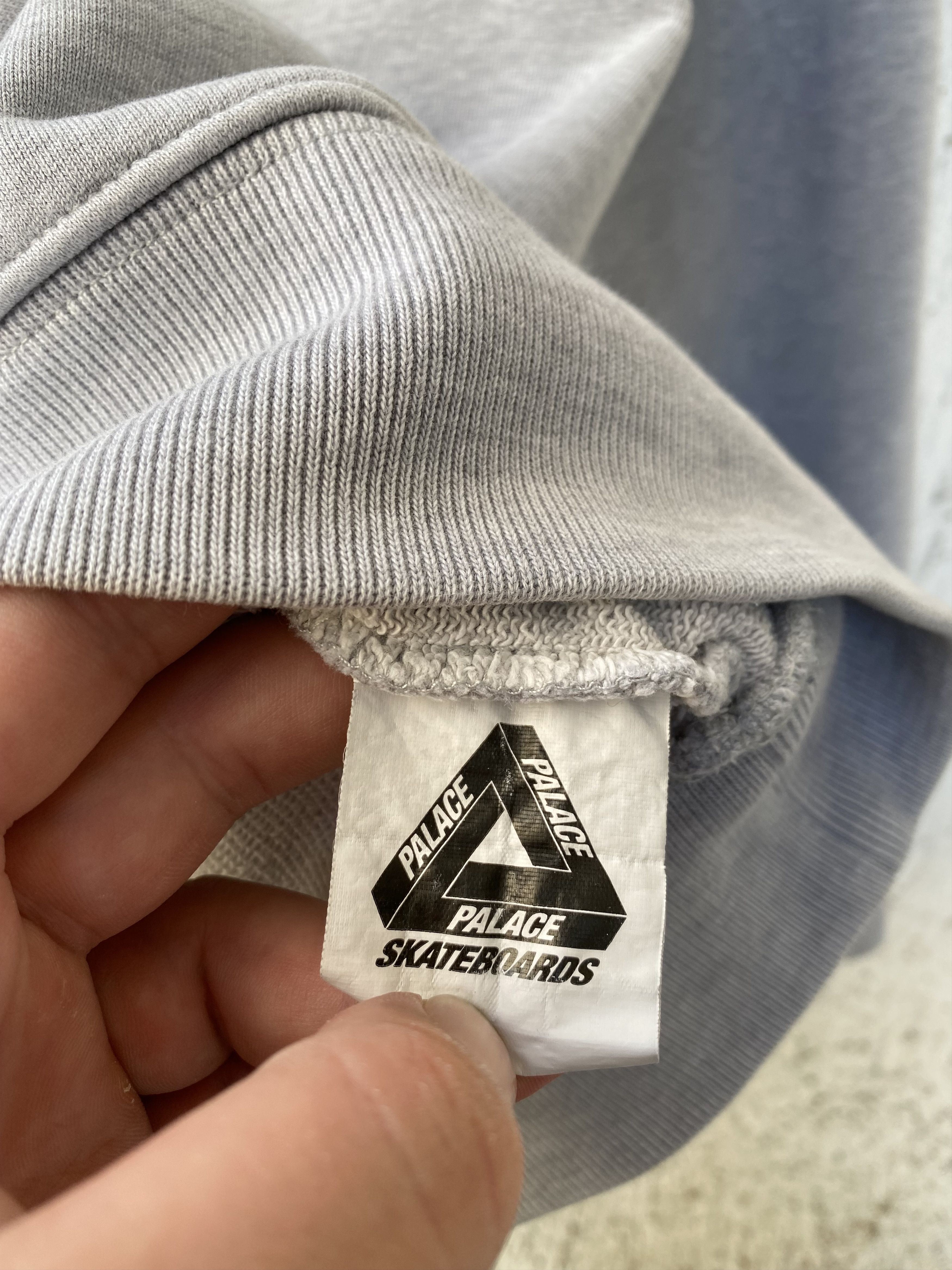 Palace FW18 Tri-Wobble Hood Grey Marl Size US S / EU 44-46 / 1 - 7 Thumbnail
