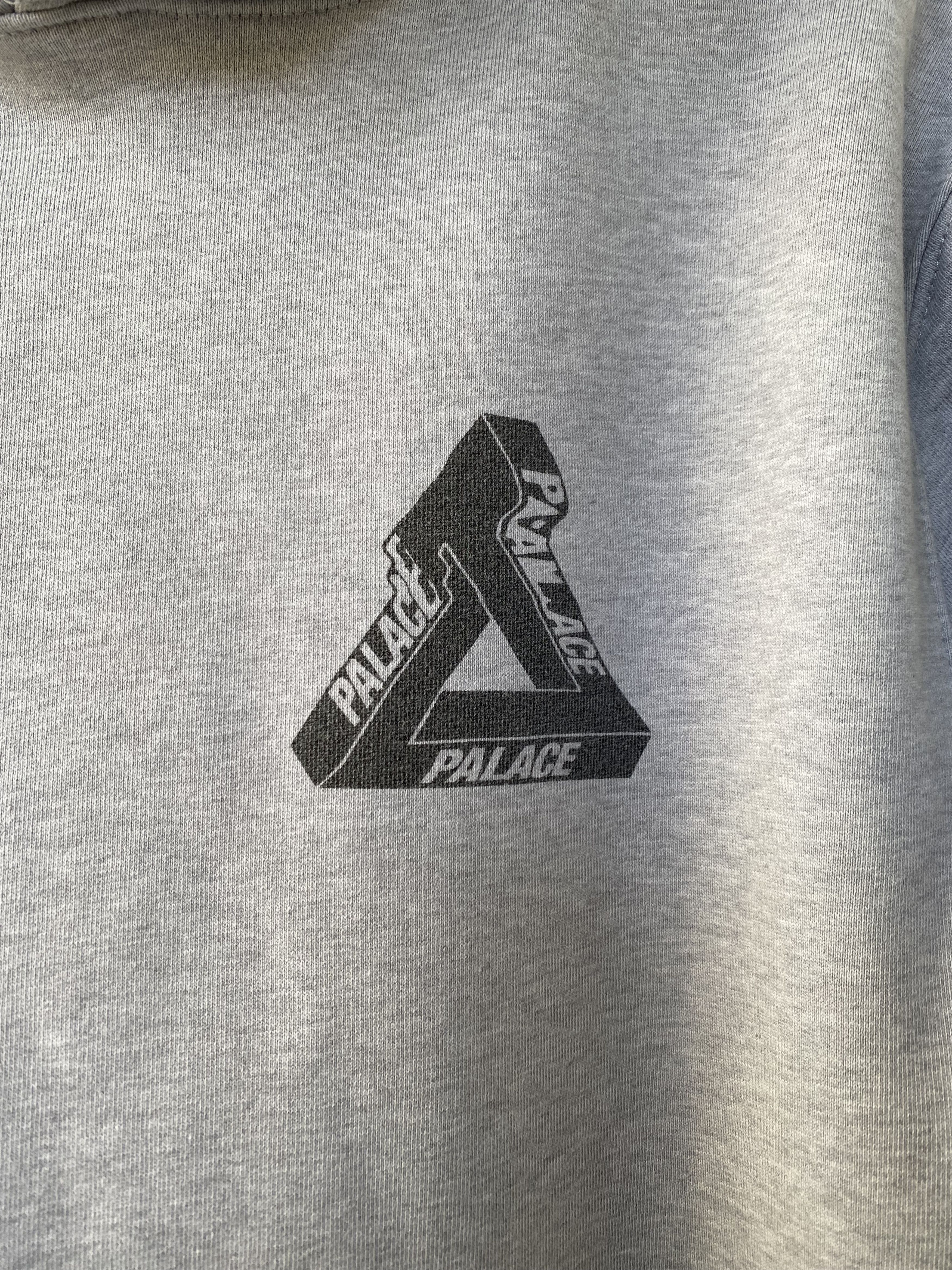 Palace FW18 Tri-Wobble Hood Grey Marl Size US S / EU 44-46 / 1 - 3 Thumbnail