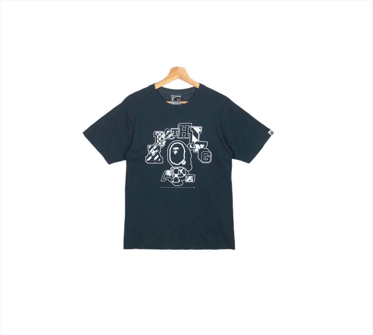 Bape Vintage Bape A Bathing Ape Busy Work Tshirt Size US M / EU 48-50 / 2 - 1 Thumbnail