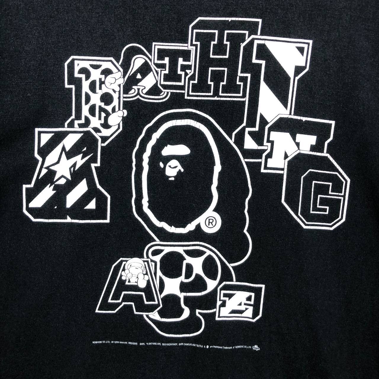 Bape Vintage Bape A Bathing Ape Busy Work Tshirt Size US M / EU 48-50 / 2 - 4 Thumbnail