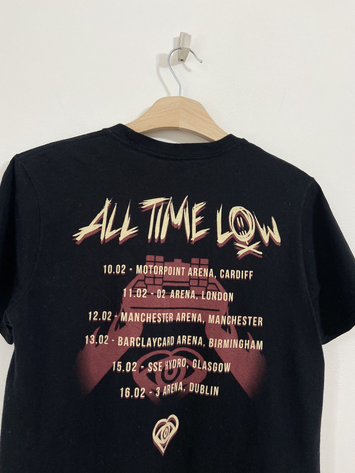 Band Tees × Vintage All Time Low (Fall Out Boy Blink-182 Paramore Neck Deep) Size US M / EU 48-50 / 2 - 10 Thumbnail