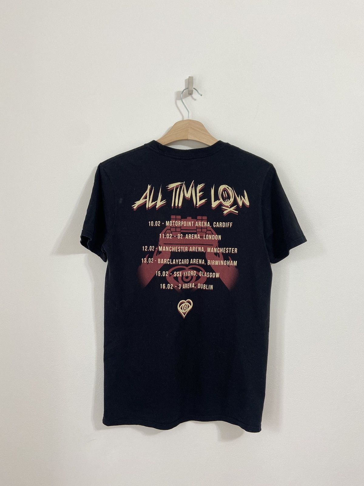 Band Tees × Vintage All Time Low (Fall Out Boy Blink-182 Paramore Neck Deep) Size US M / EU 48-50 / 2 - 9 Thumbnail
