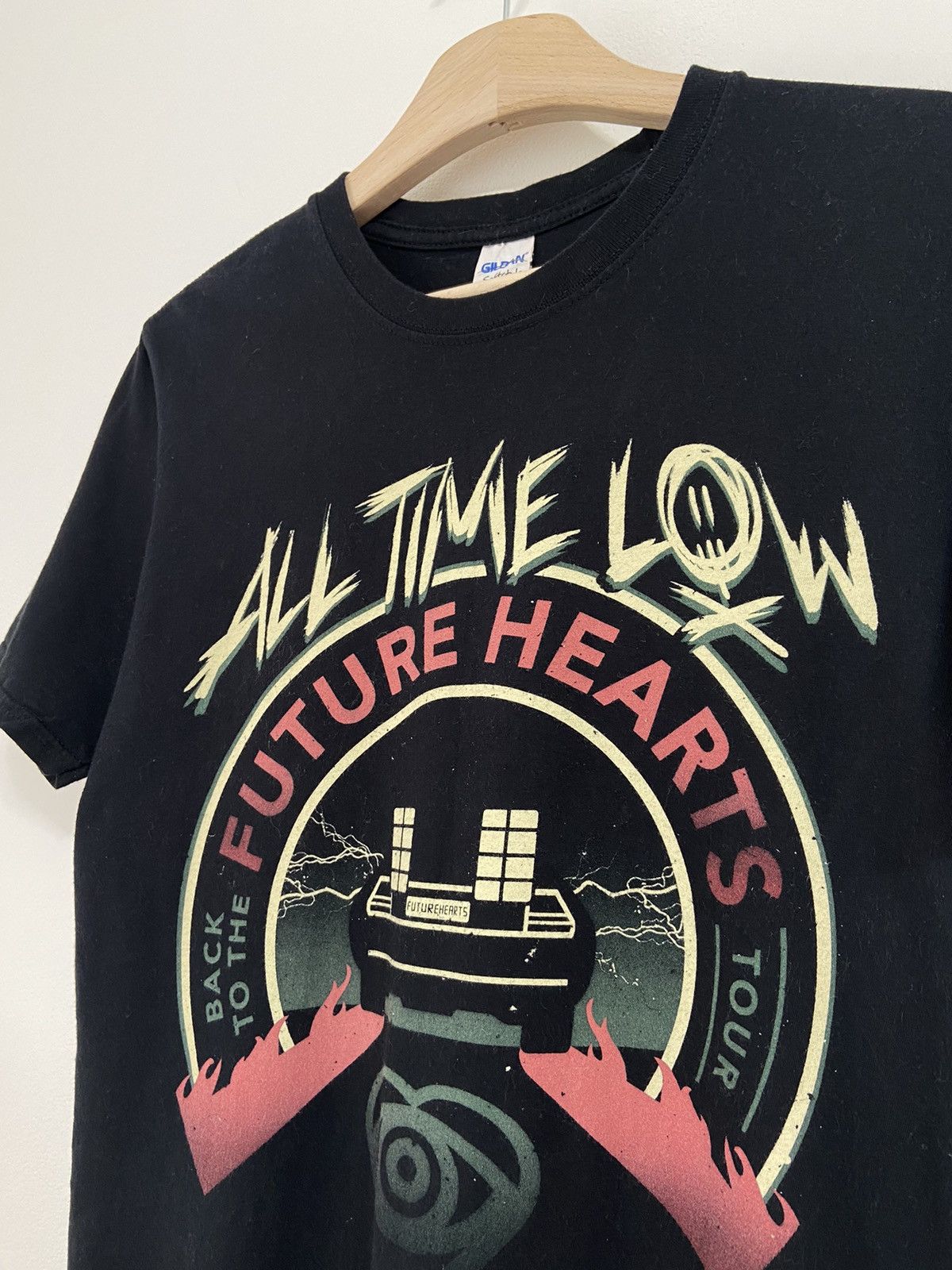 Band Tees × Vintage All Time Low (Fall Out Boy Blink-182 Paramore Neck Deep) Size US M / EU 48-50 / 2 - 4 Thumbnail