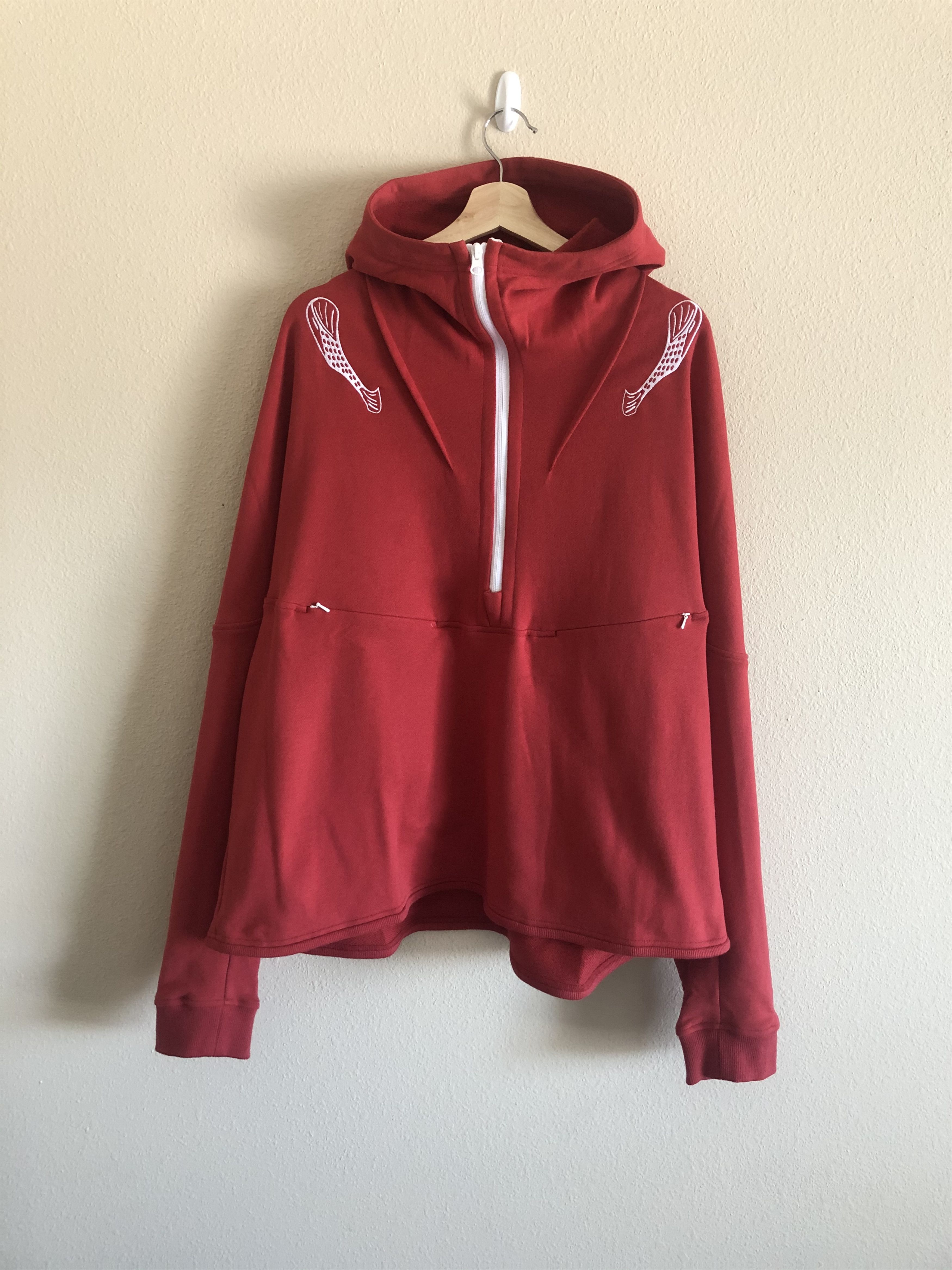 Kiko Kostadinov Asics 19AW Half Slant Zip Pullover
