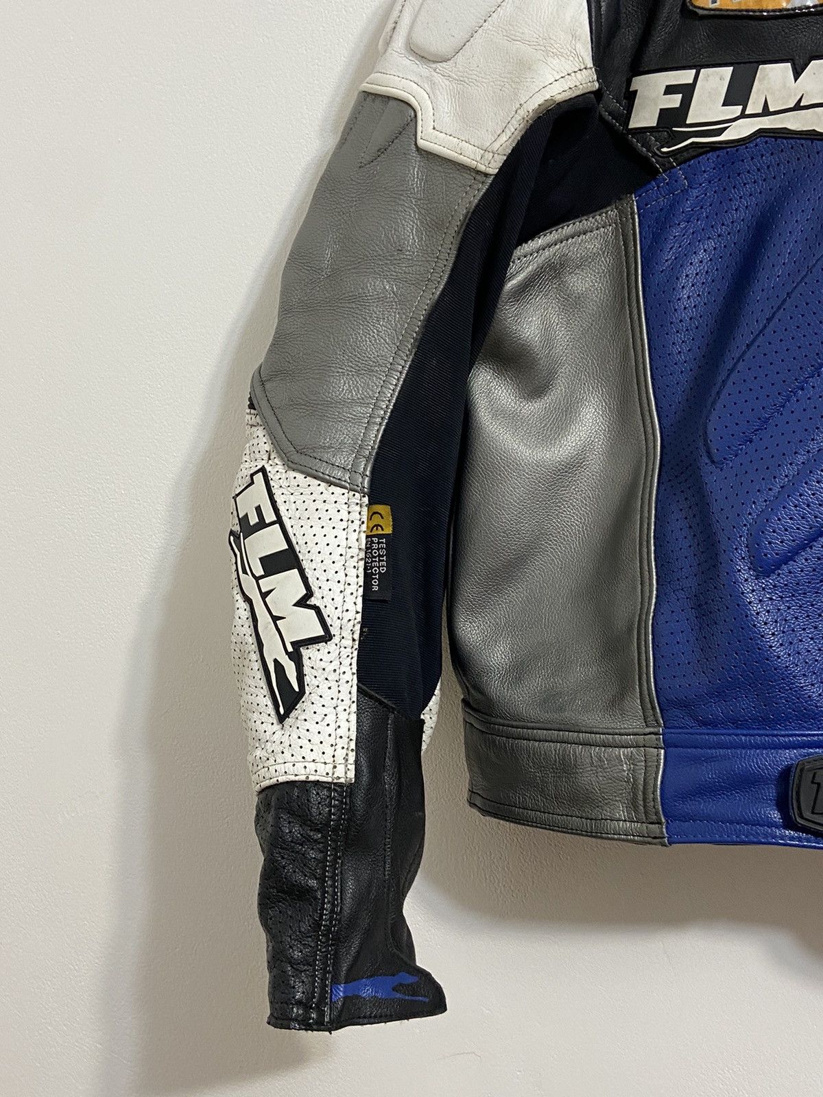 Vintage FLM Leather Moto Racing Jacket Size US S / EU 44-46 / 1 - 7 Thumbnail