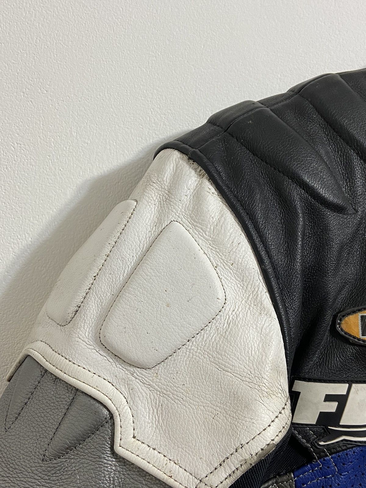 Vintage FLM Leather Moto Racing Jacket Size US S / EU 44-46 / 1 - 8 Thumbnail