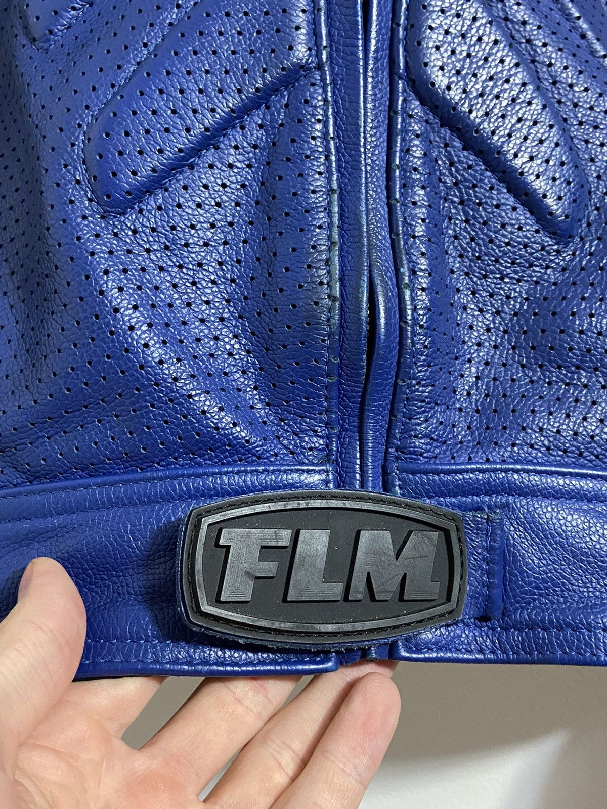 Vintage FLM Leather Moto Racing Jacket Size US S / EU 44-46 / 1 - 12 Thumbnail