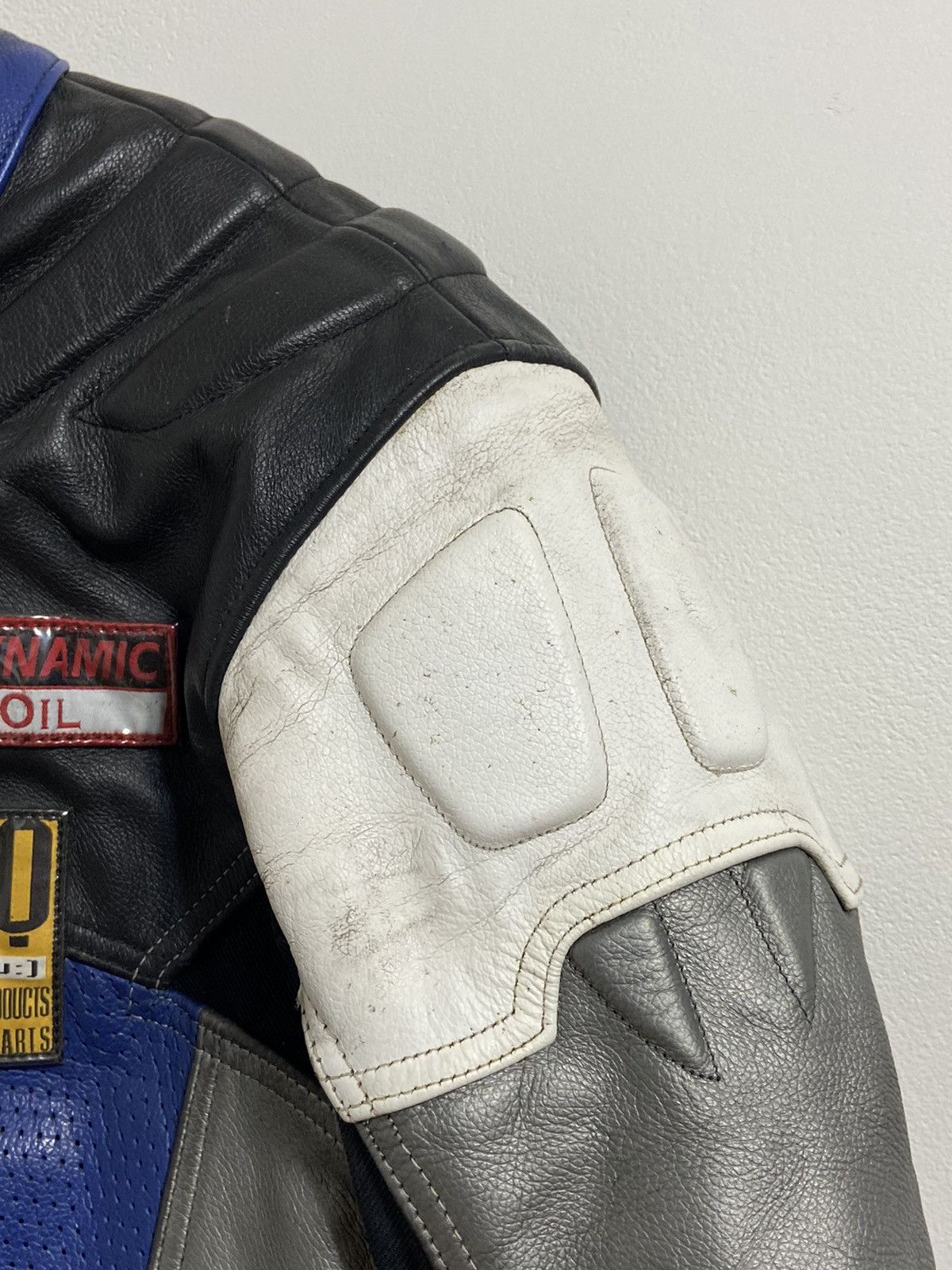 Vintage FLM Leather Moto Racing Jacket Size US S / EU 44-46 / 1 - 14 Thumbnail