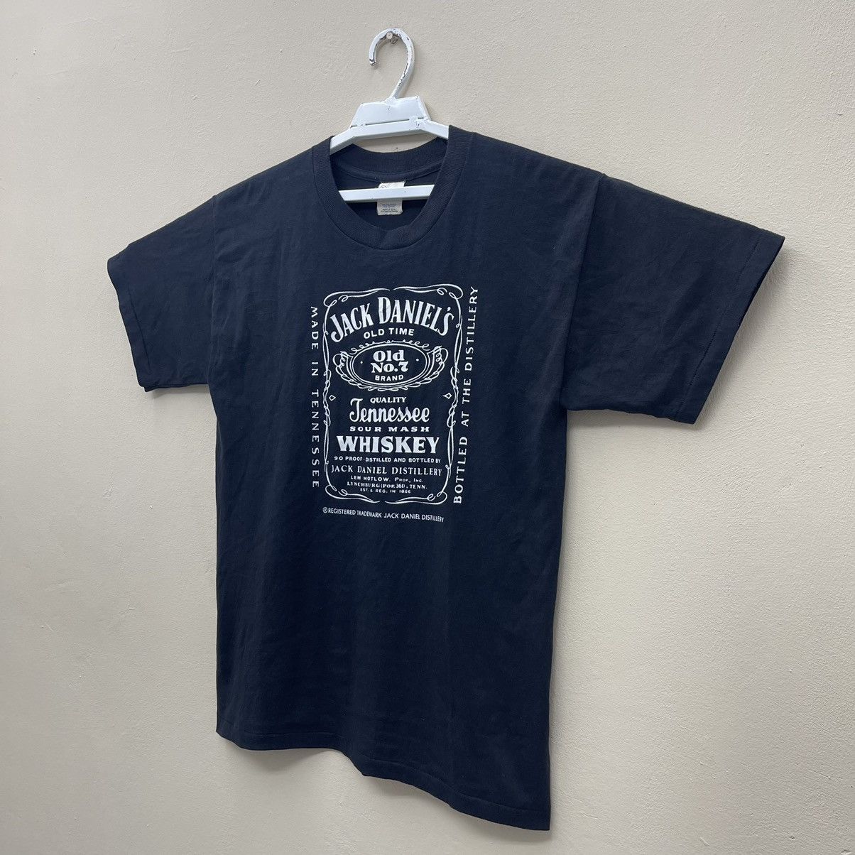 Vintage Vintage 80s Jack Daniels Tennessee Single Stitch Large Size US L / EU 52-54 / 3 - 6 Thumbnail