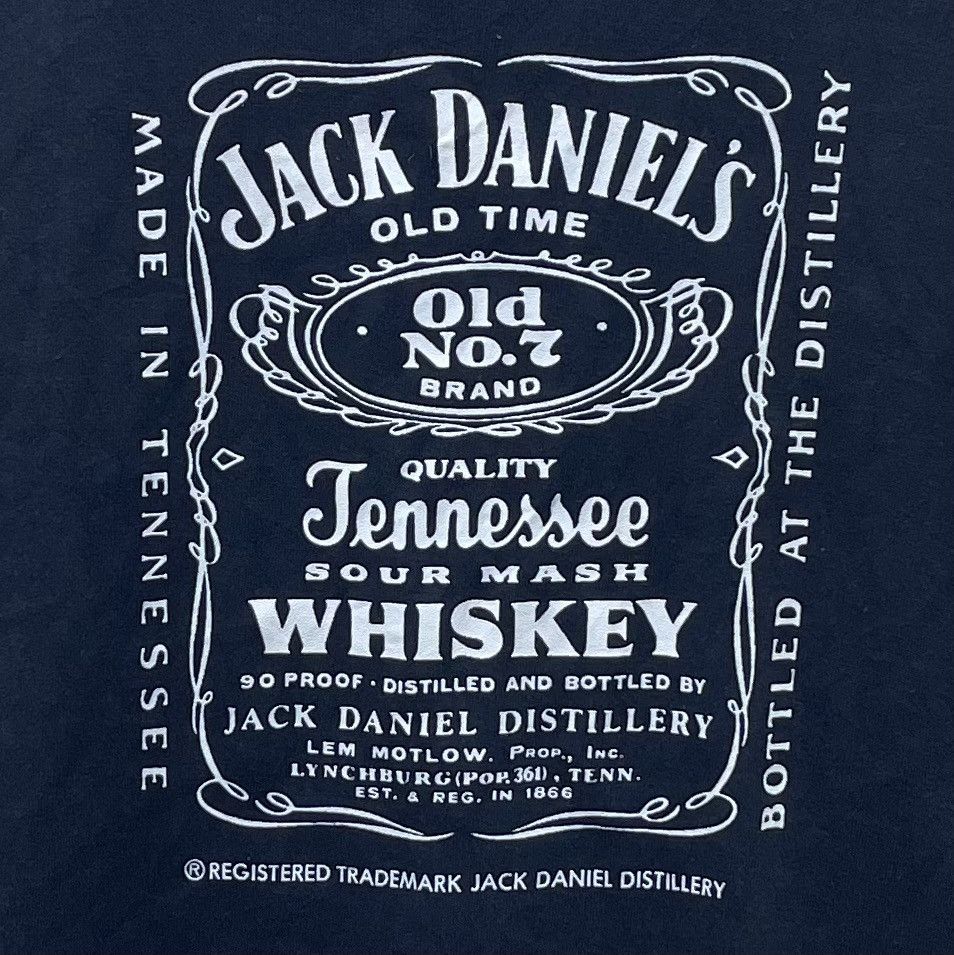 Vintage Vintage 80s Jack Daniels Tennessee Single Stitch Large Size US L / EU 52-54 / 3 - 2 Thumbnail