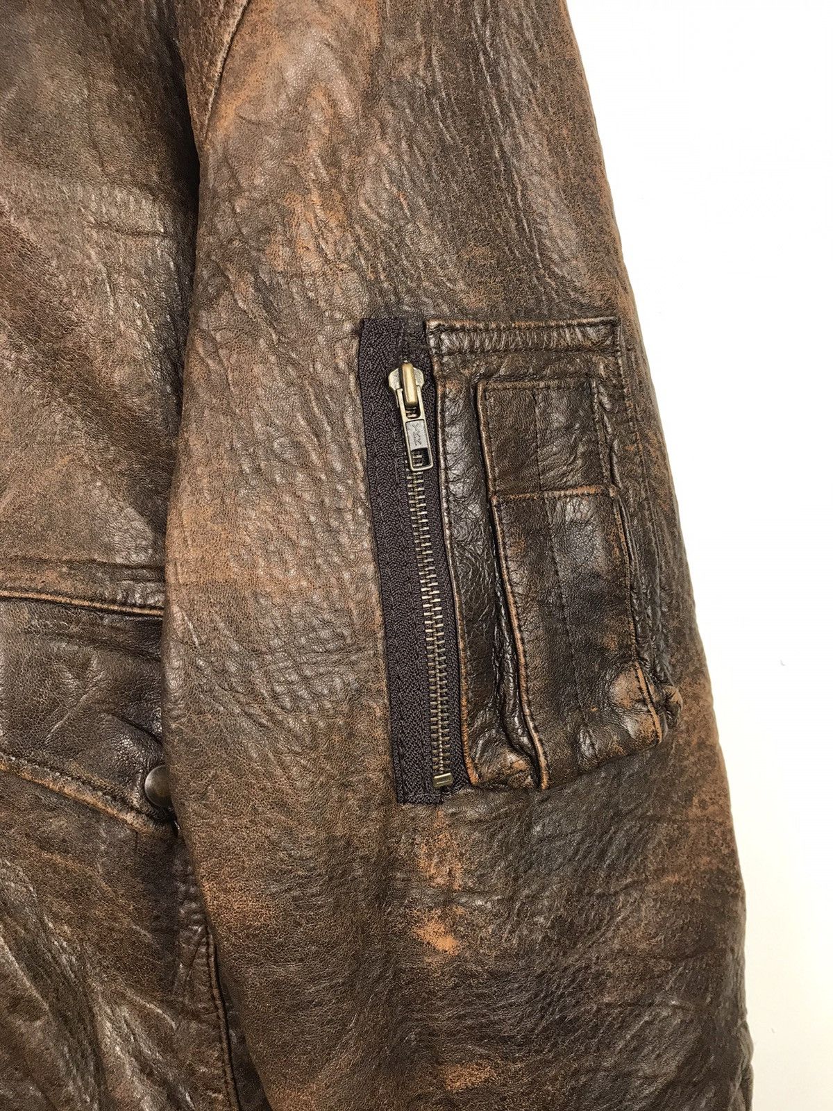 Japanese Brand Type B-3 Sub Urban Leather sherpa jacket Size US L / EU 52-54 / 3 - 6 Thumbnail