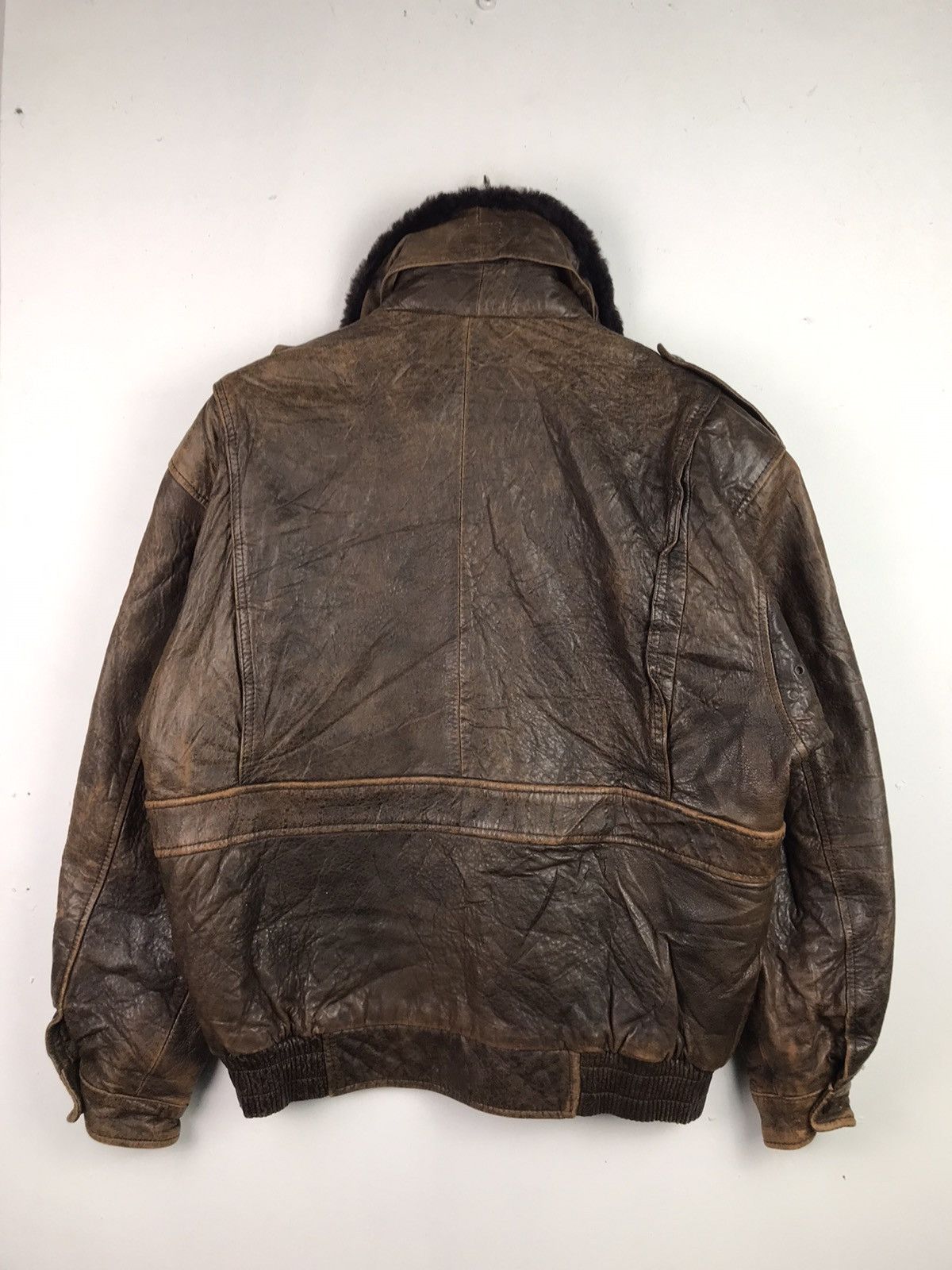 Japanese Brand Type B-3 Sub Urban Leather sherpa jacket Size US L / EU 52-54 / 3 - 2 Thumbnail