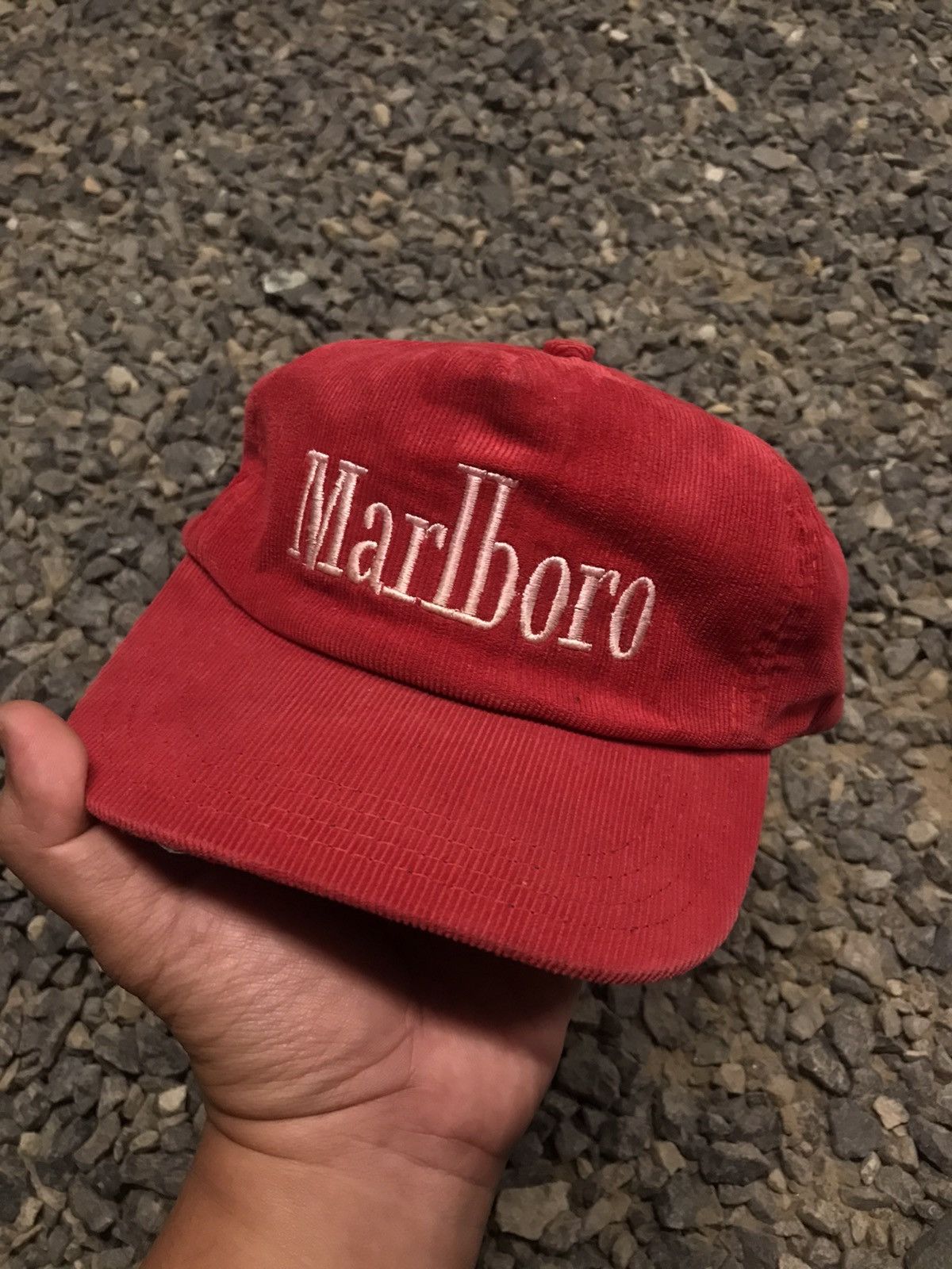 Marlboro Marlboro Corduroy Hat Embroidery Script Grailed