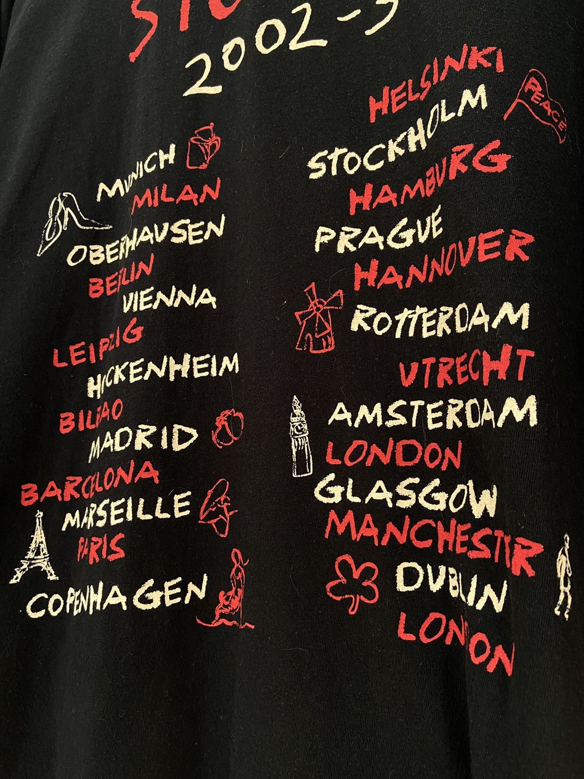 Band Tees ROLLING STONES 2002 Tour VINTAGE Tee Size US XXL / EU 58 / 5 - 13 Thumbnail